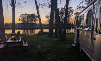 Camping near Reno Horse Campground — R.J.D. Memorial Hardwood State Forest: Goose Island, La Crosse, Wisconsin