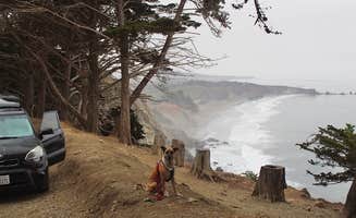Amber M.'s photo of camping with pets at Ragged Point Hwy 1 pull off near Fort Hunter Liggett, CA