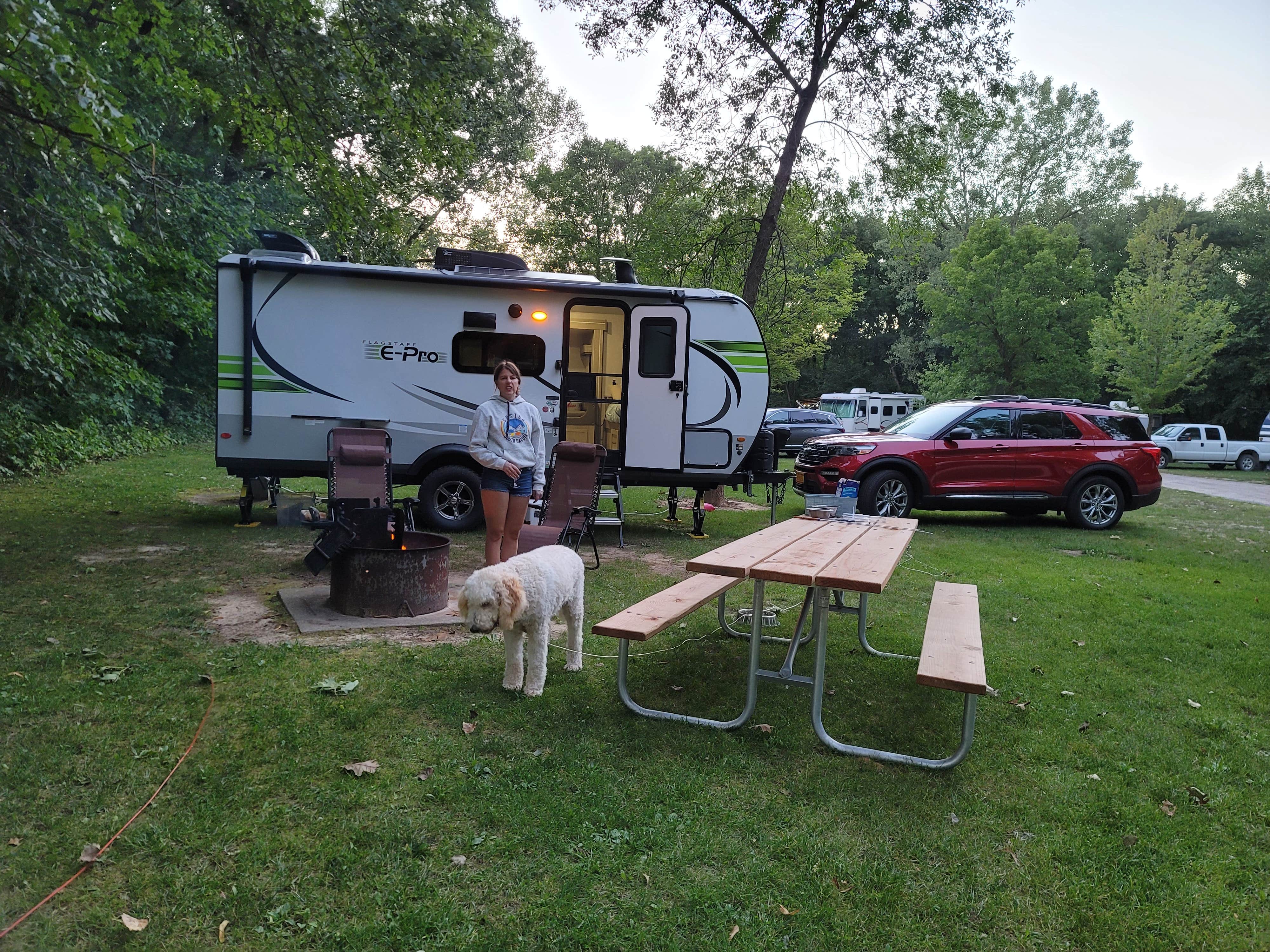Brandon T.'s photo of rv camping at Pinicon Ridge Park near Anamosa, IA
