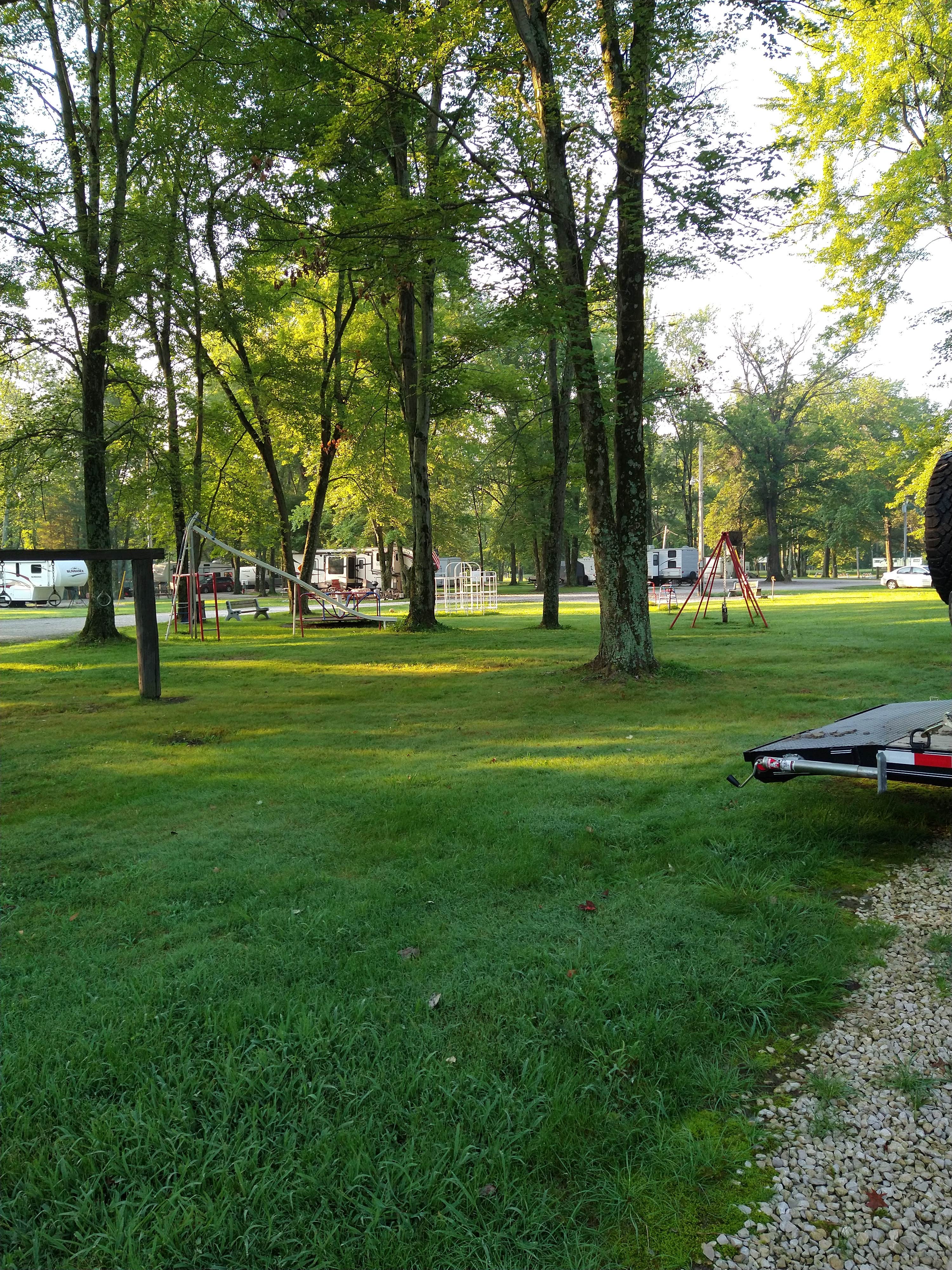 Camper-submitted photo at Sunset Park & Lake Campground near Dugger, IN