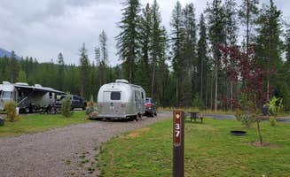 Nancy C.'s photo of rv camping at West Glacier RV & Cabin Resort near Glacier National Park