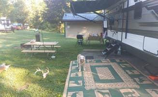 Ron S.'s photo of camping with pets at Stonelick State Park Campground near Sinking Spring, OH