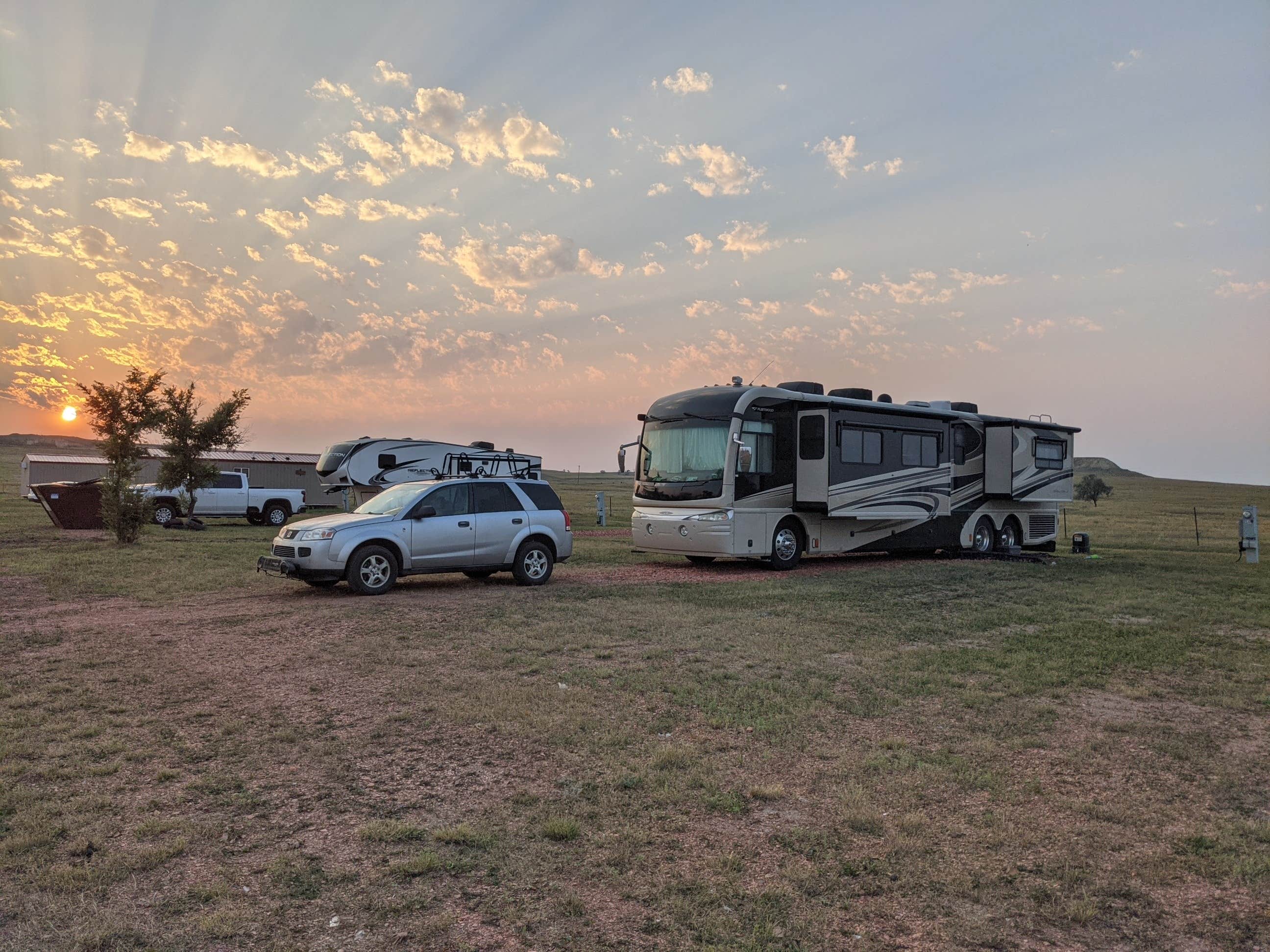 Michelle M.'s photo of rv camping at The Crossings Campground near Killdeer, ND