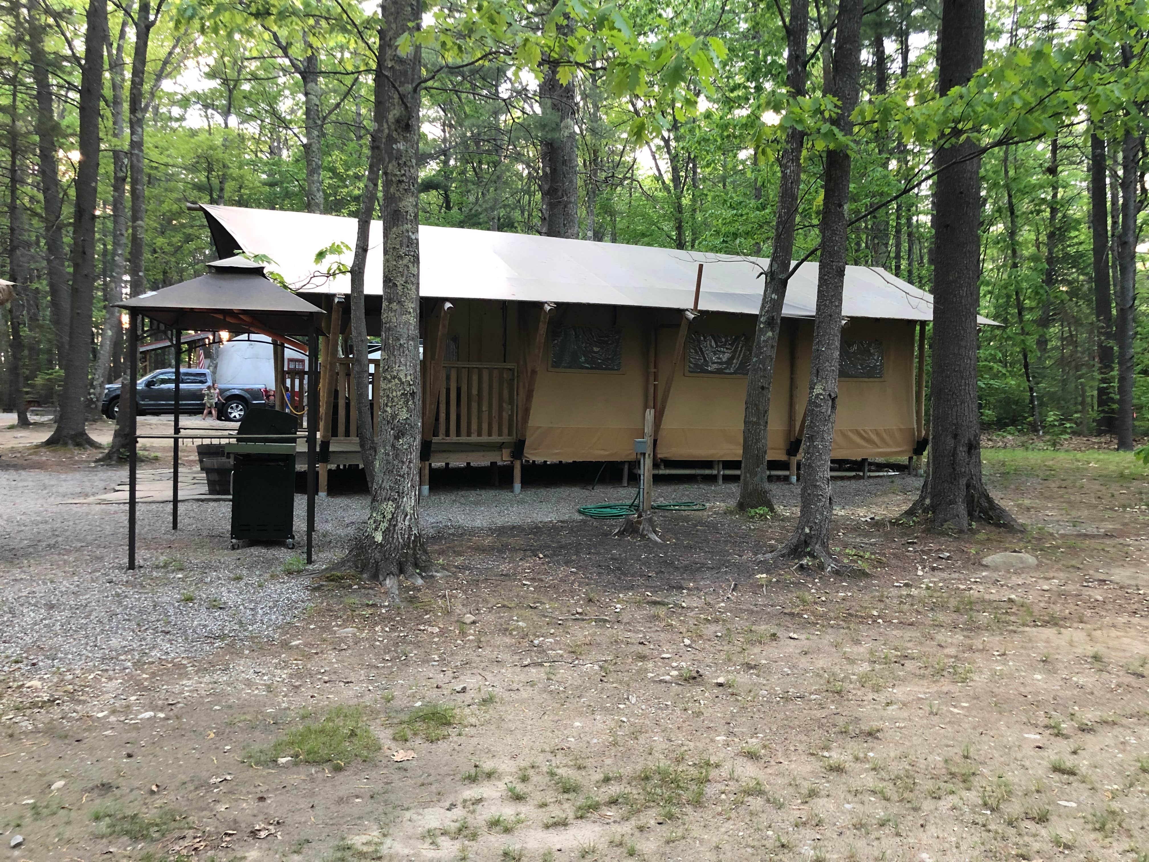 Brooke F.'s photo of a cabin at Freeport / Durham KOA near Richmond, ME