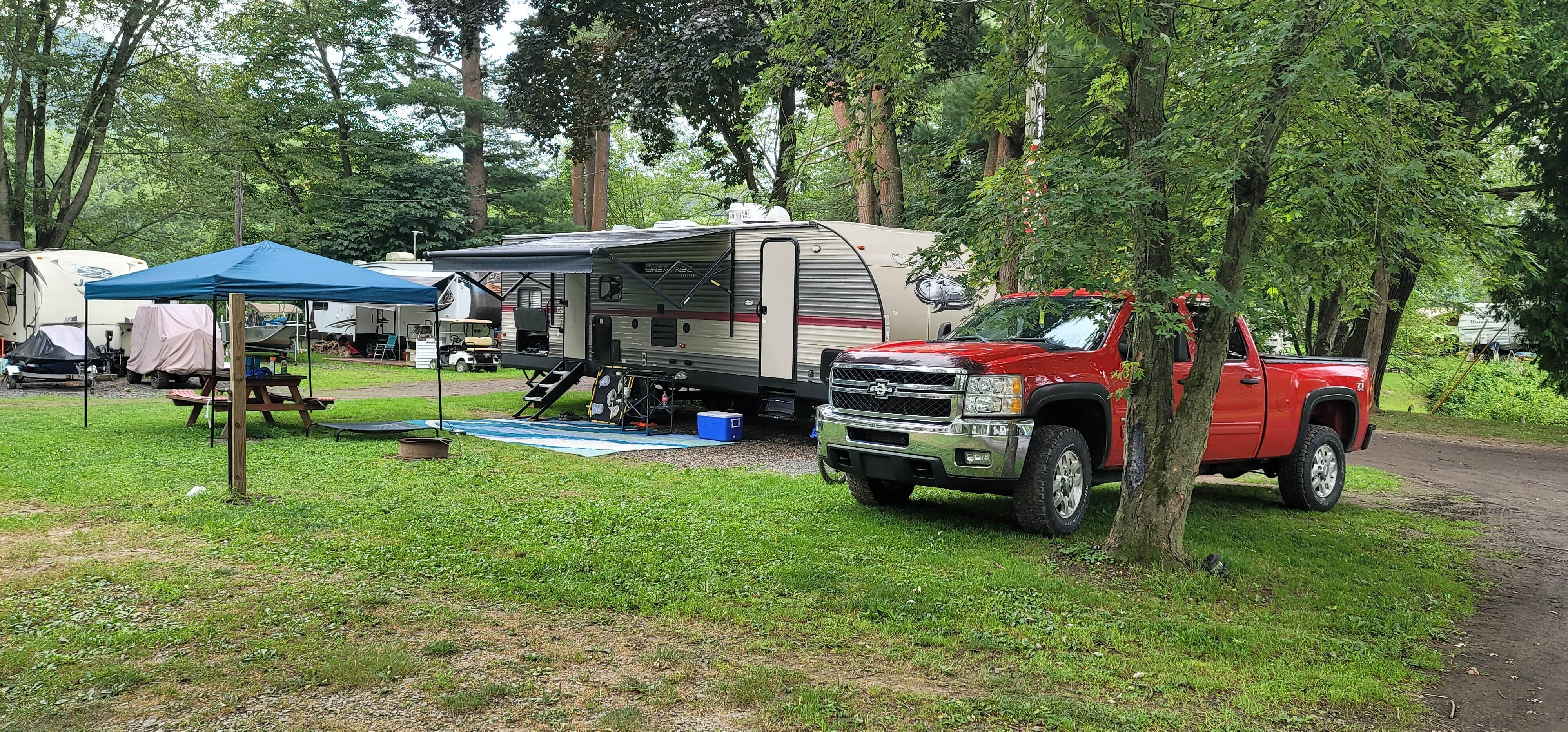 Kevin R.'s photo of rv camping at Pine Crest Campground near Newark Valley, NY