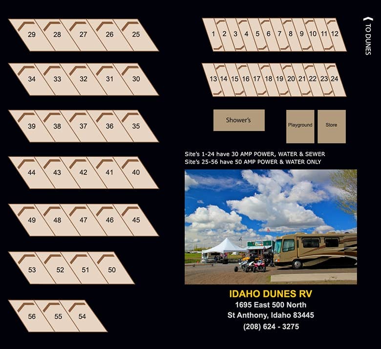 Camper-submitted photo at Idaho Dunes RV Park near Ashton, ID