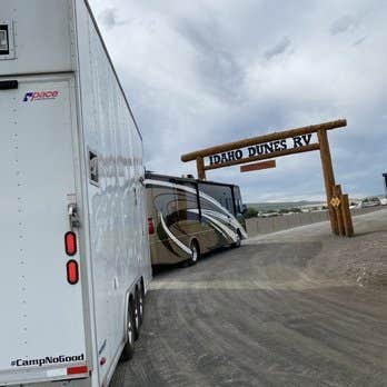 Miles G.'s photo of rv camping at Idaho Dunes RV Park near Ashton, ID