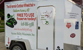 Ari A.'s photo of rv camping at William G. Lunney Lake Farm Campground (Dane County Park) near Fort Atkinson, WI