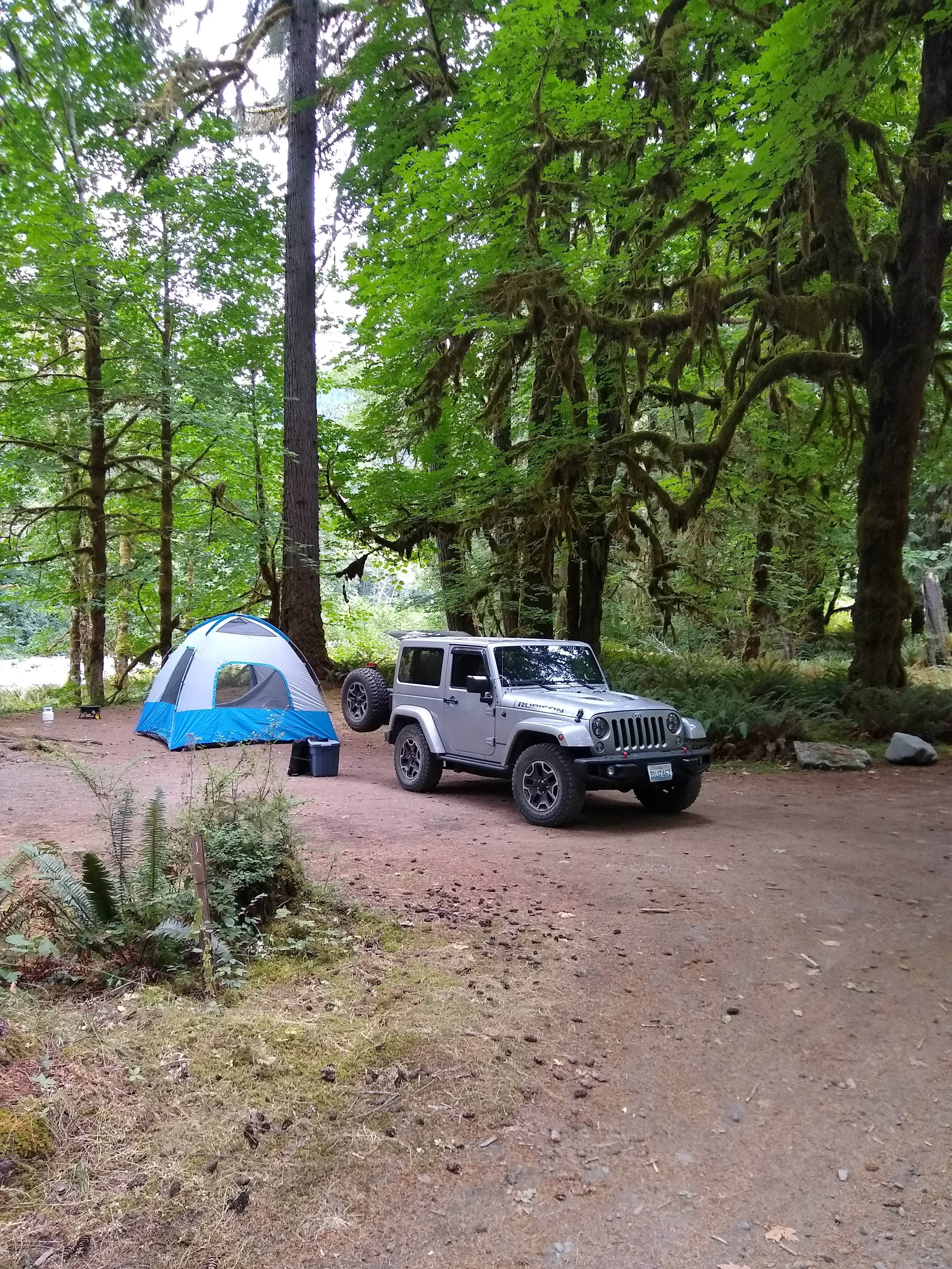 Don's photo at Graves Creek Campground — Olympic National Park near Olympic National Park