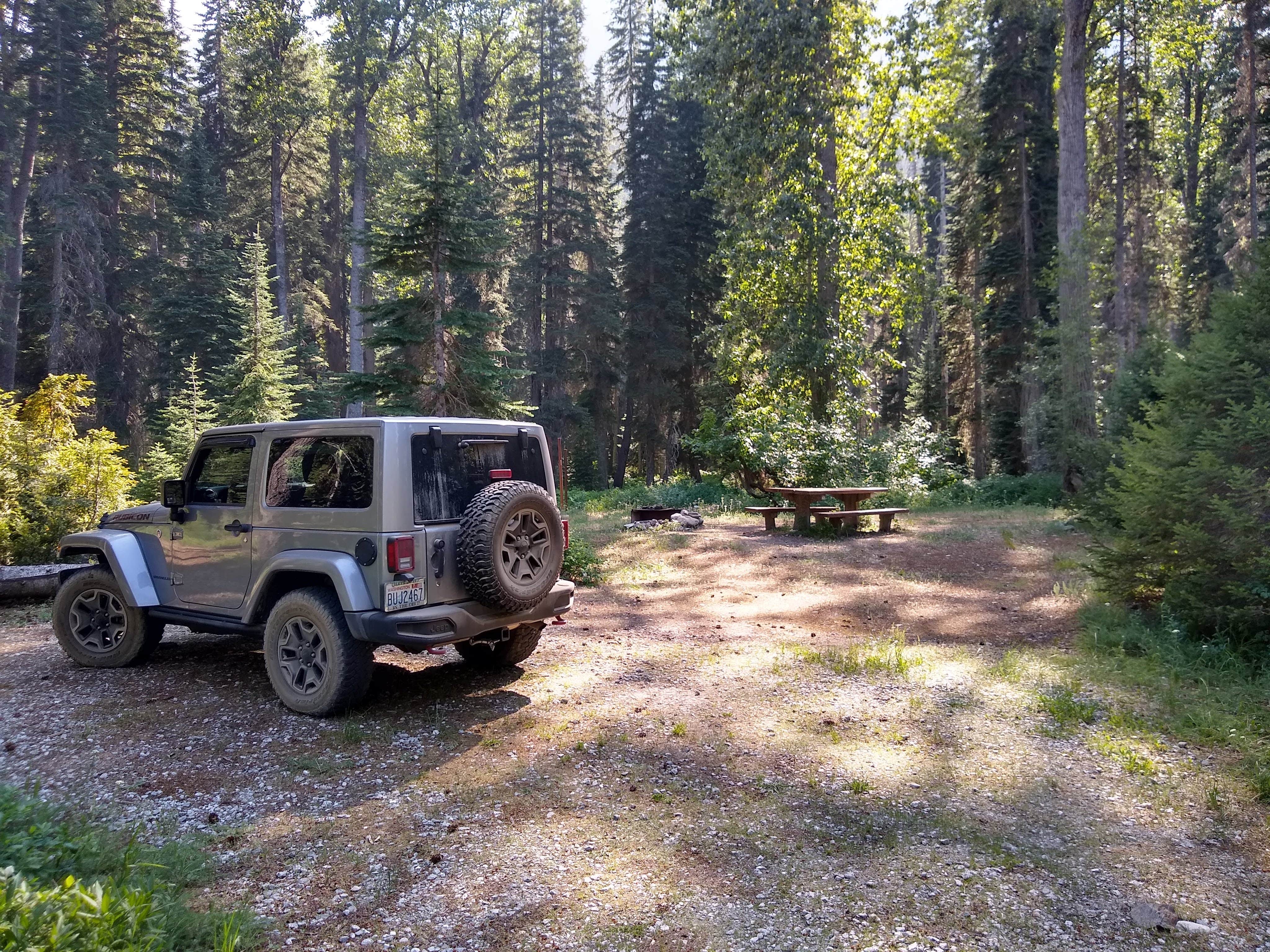 Camping near Rock Creek Campground — Okanogan Wenatchee National Forest: Phelps Creek Campground, Stehekin, Washington