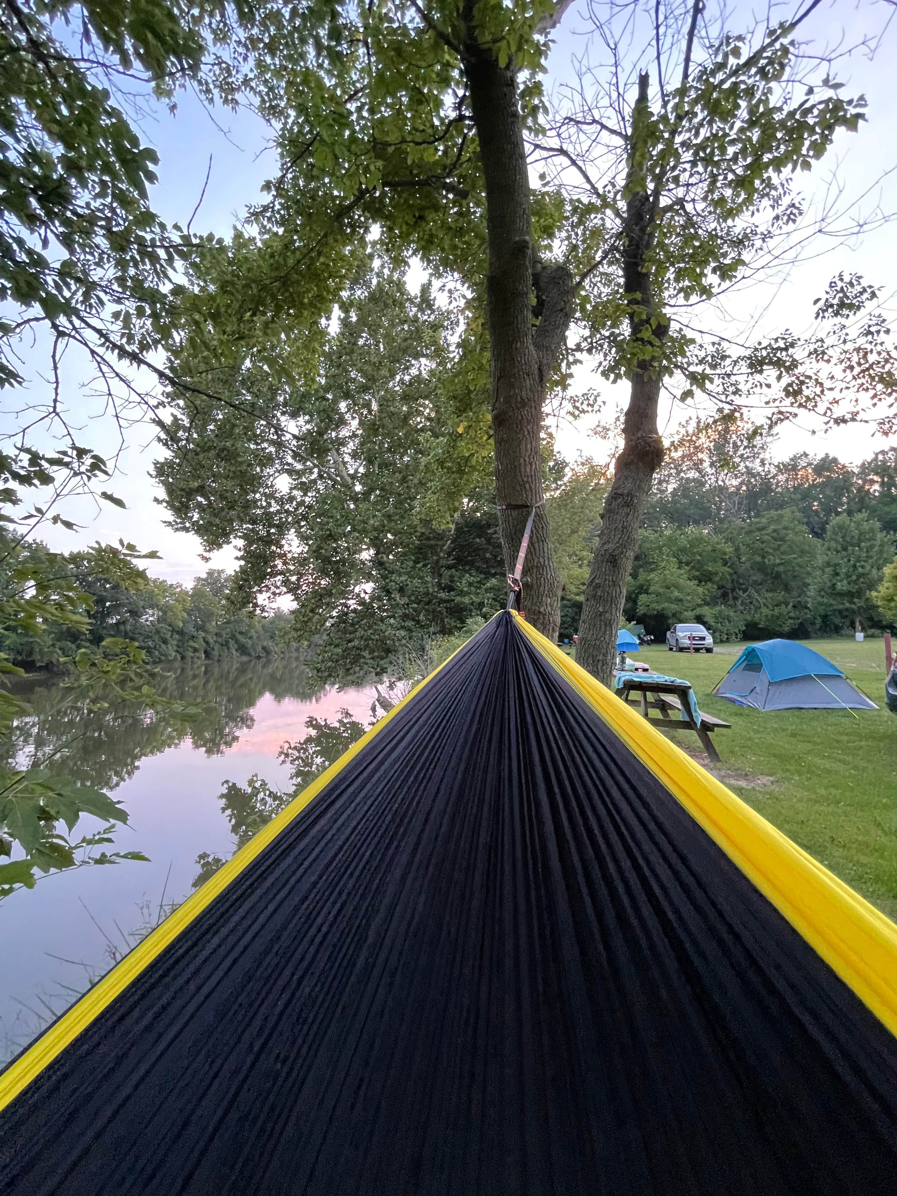Camper-submitted photo at River Raisin Canoe Livery & Campground near Deerfield, MI