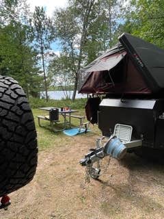 Camper-submitted photo at Black Lake near Winter, WI