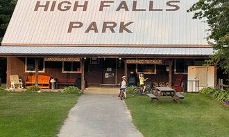 Camping near Riverside Campground: High Falls Park Campground, Malone, New York