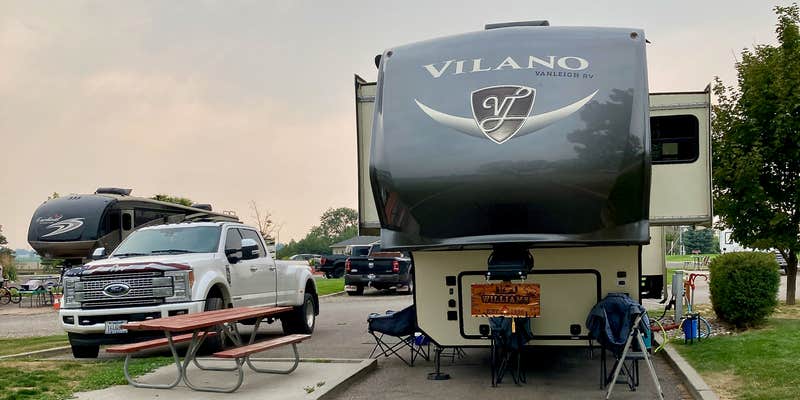 Camper submitted image from Heyburn Riverside RV Park
