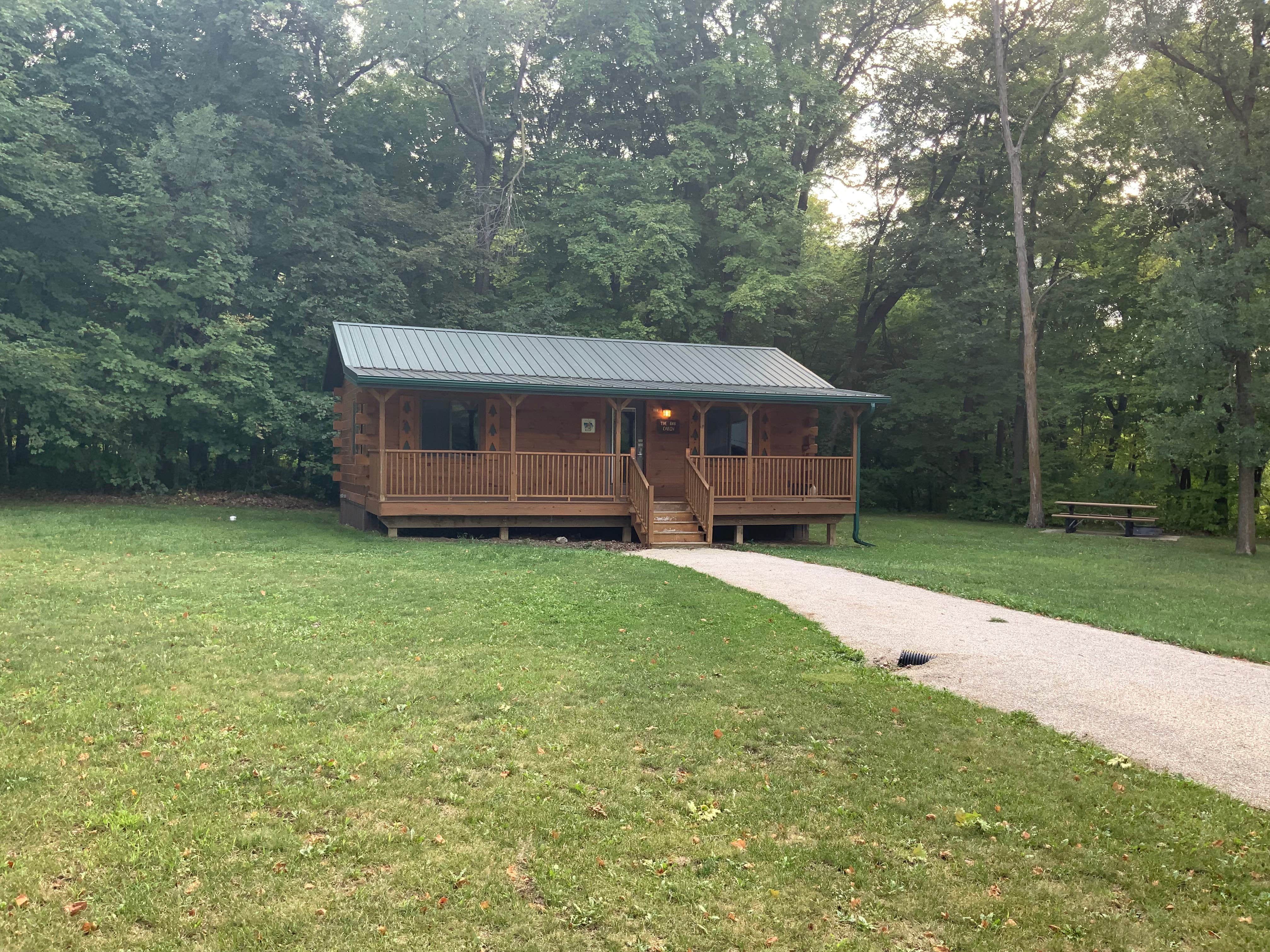 Kerry M.'s photo of a cabin at Tower Rock near Gladbrook, IA