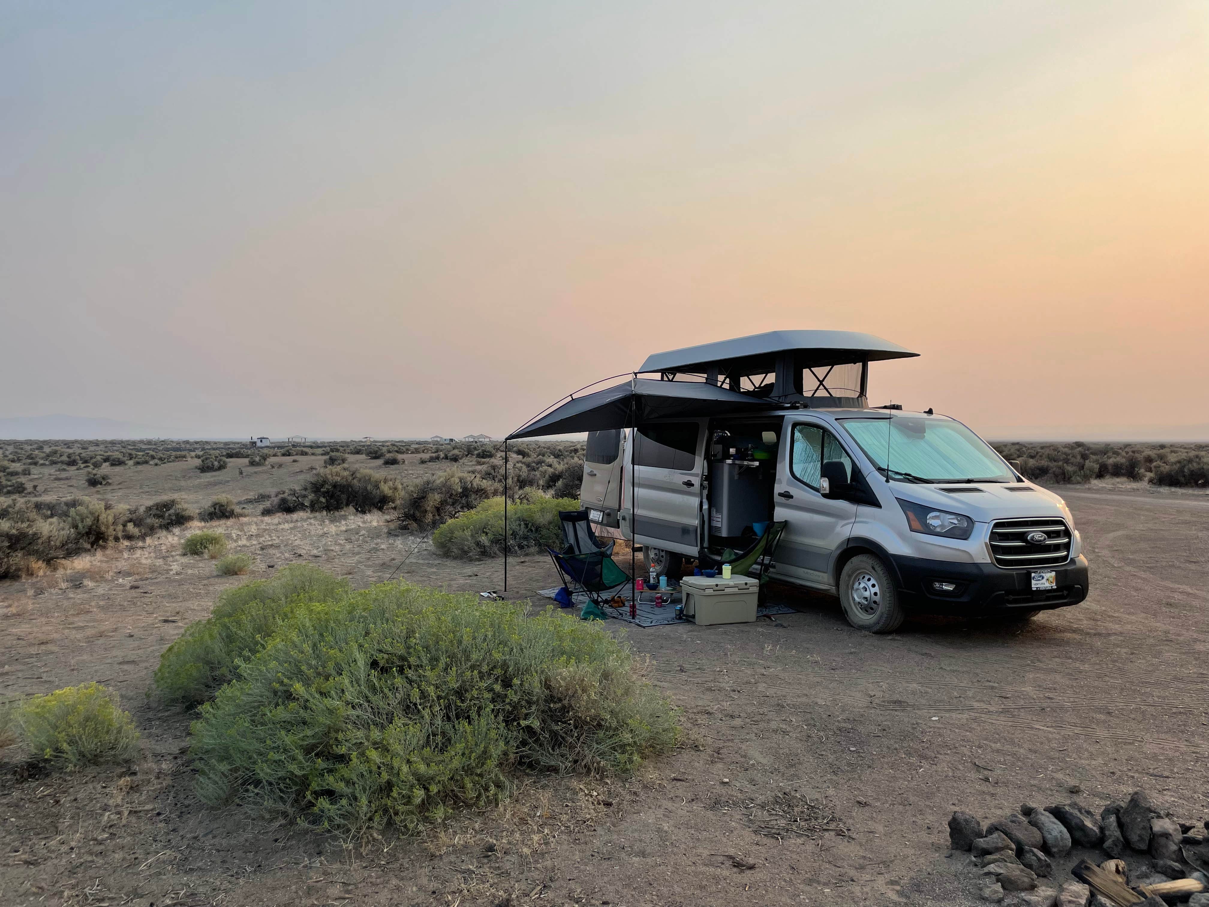 Richard B.'s photo of rv camping at Oregon Sunstone Public Collection Area near Frenchglen, OR