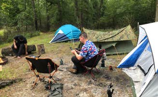 Eldad K.'s photo of tent camping at Goshen Pond — Wharton State Forest near Ambler, PA
