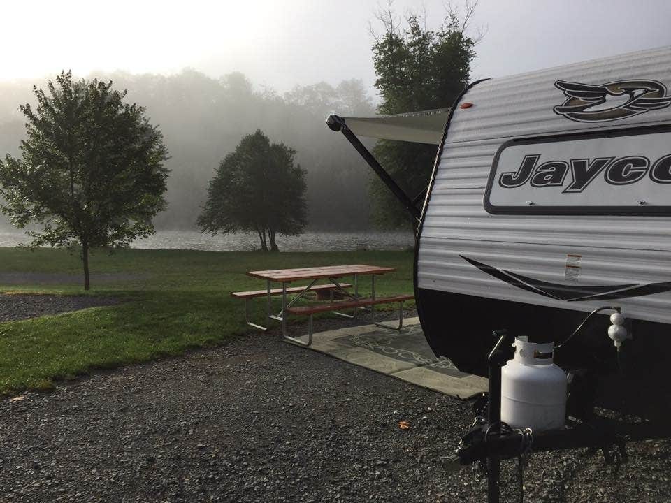 Camper-submitted photo at Buttonwood Campground near Lemont, PA
