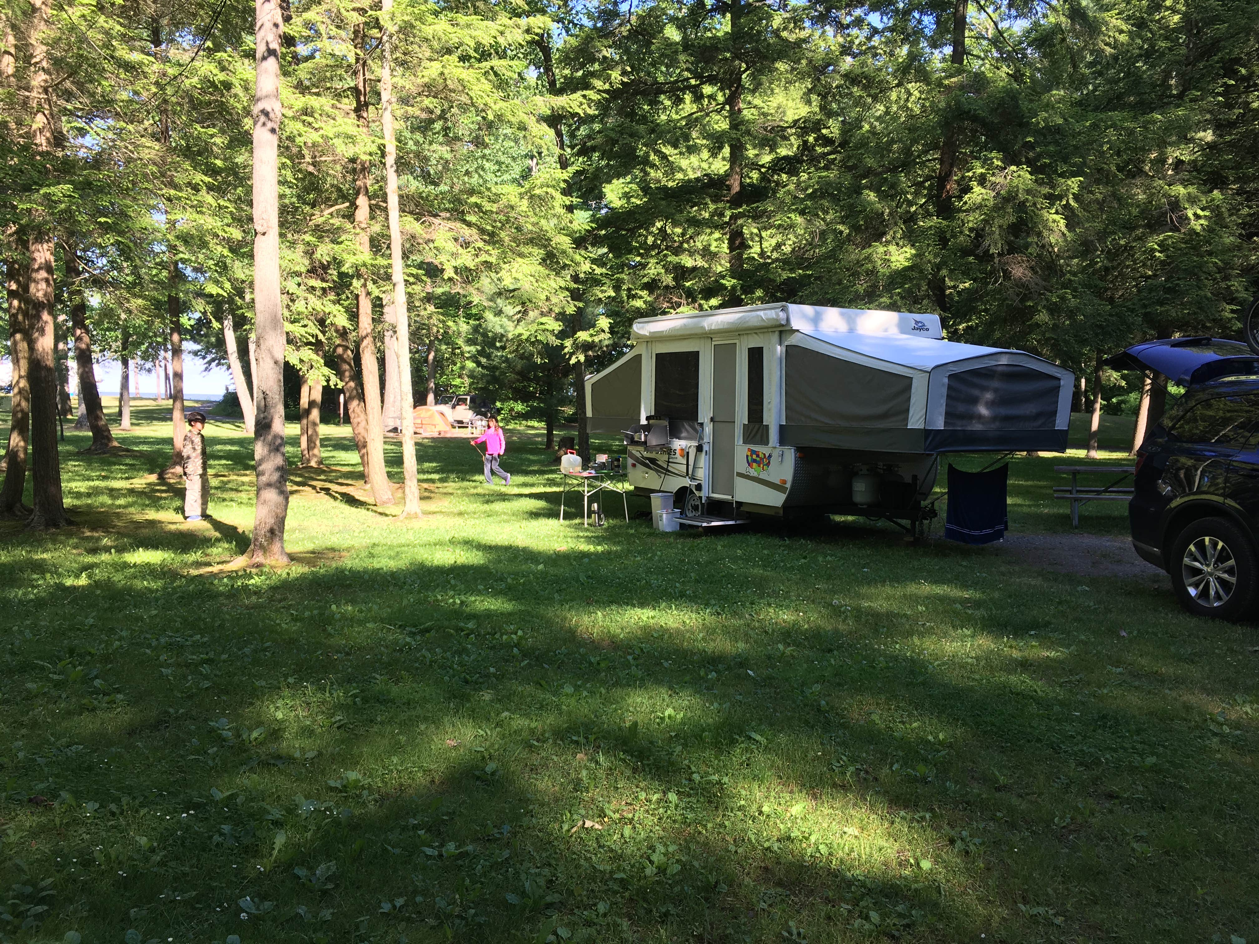 Thomas M.'s photo of rv camping at Verona Beach State Park Campground near Kirkville, NY