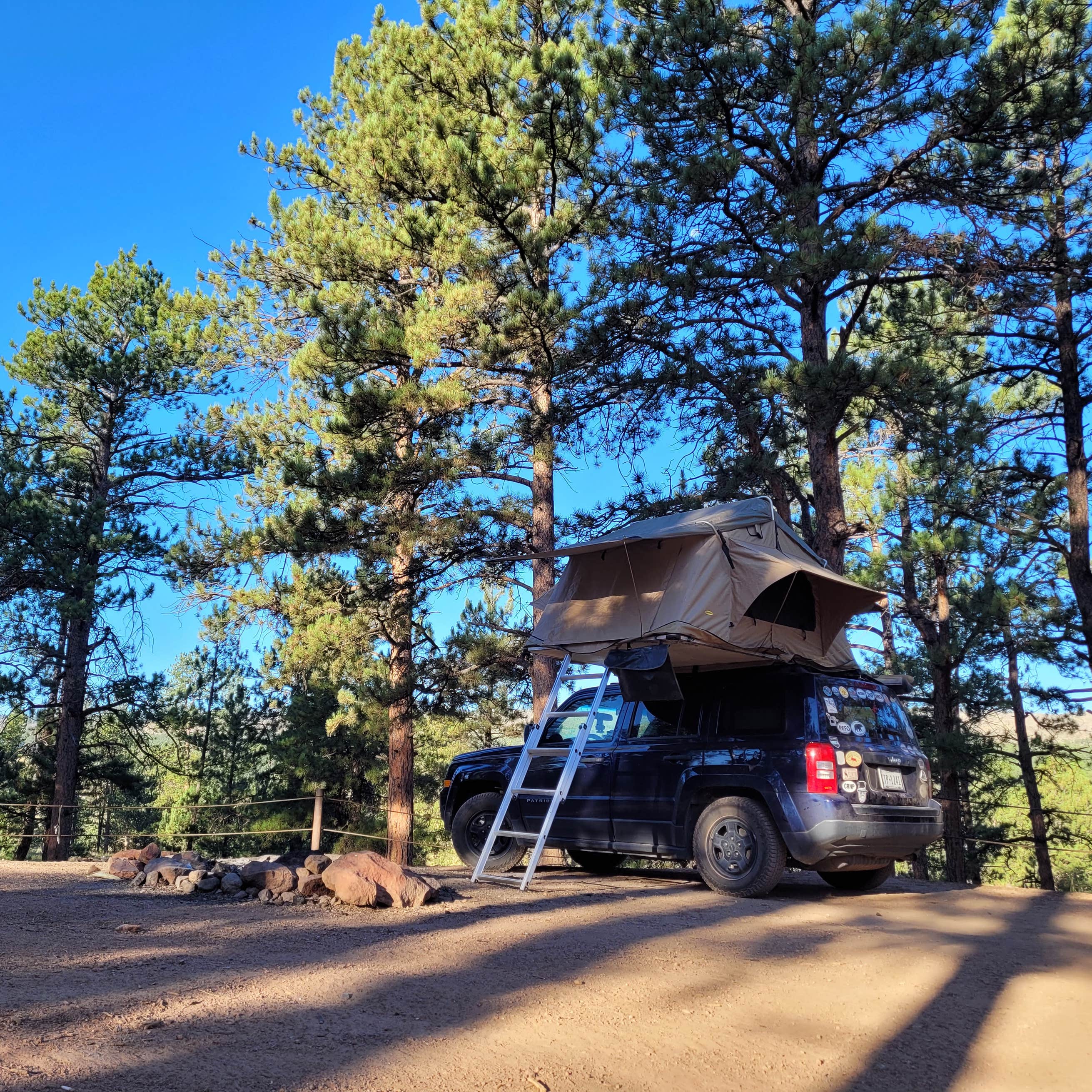 Rainbow Falls Dispersed Camping Woodland Park, CO