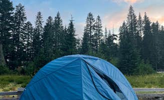 Megan H.'s photo at Mowich Lake Campground — Mount Rainier National Park near Mount Rainier National Park