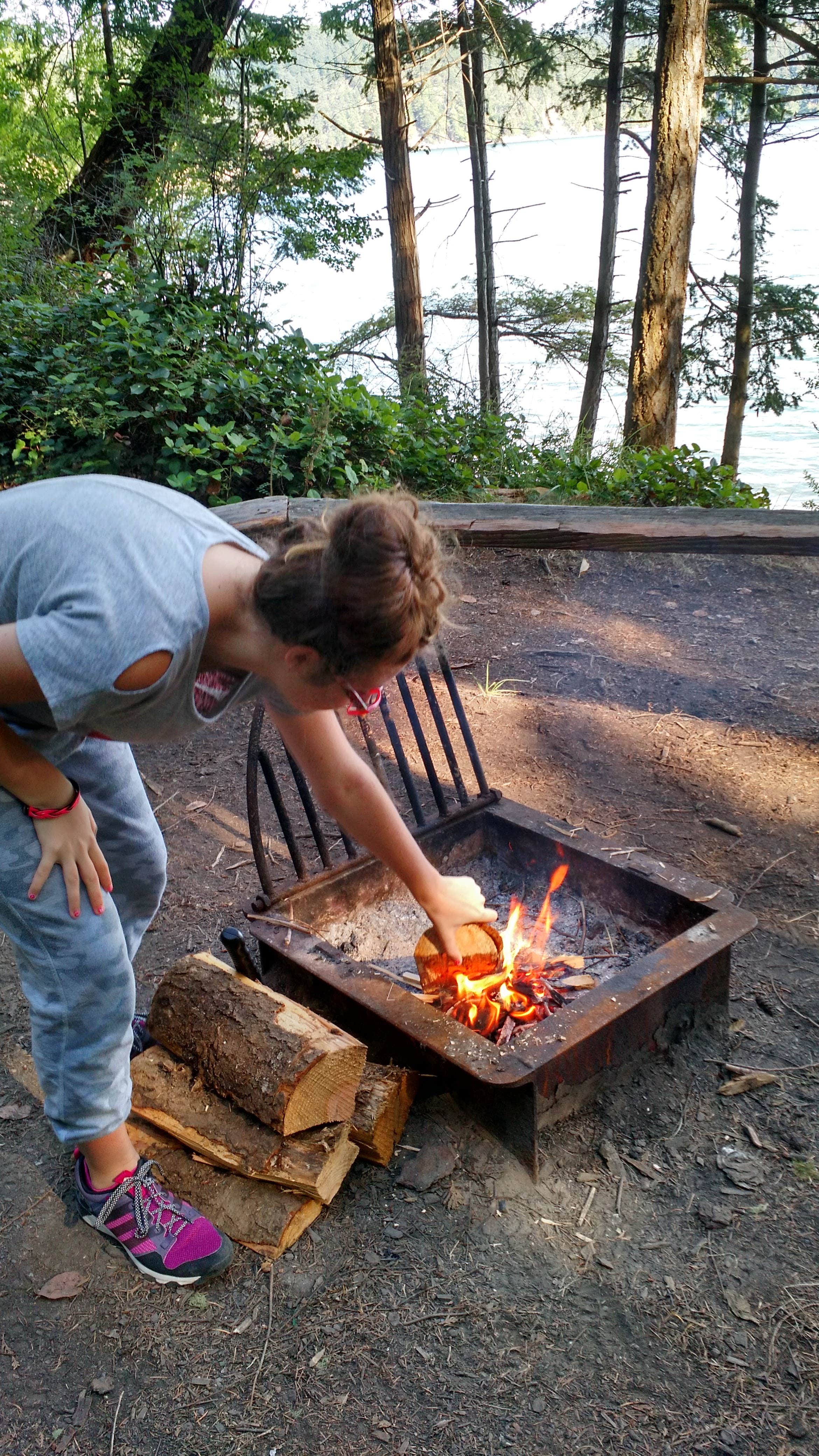 Camper-submitted photo at Obstruction Pass State Park Campground near Anacortes, WA