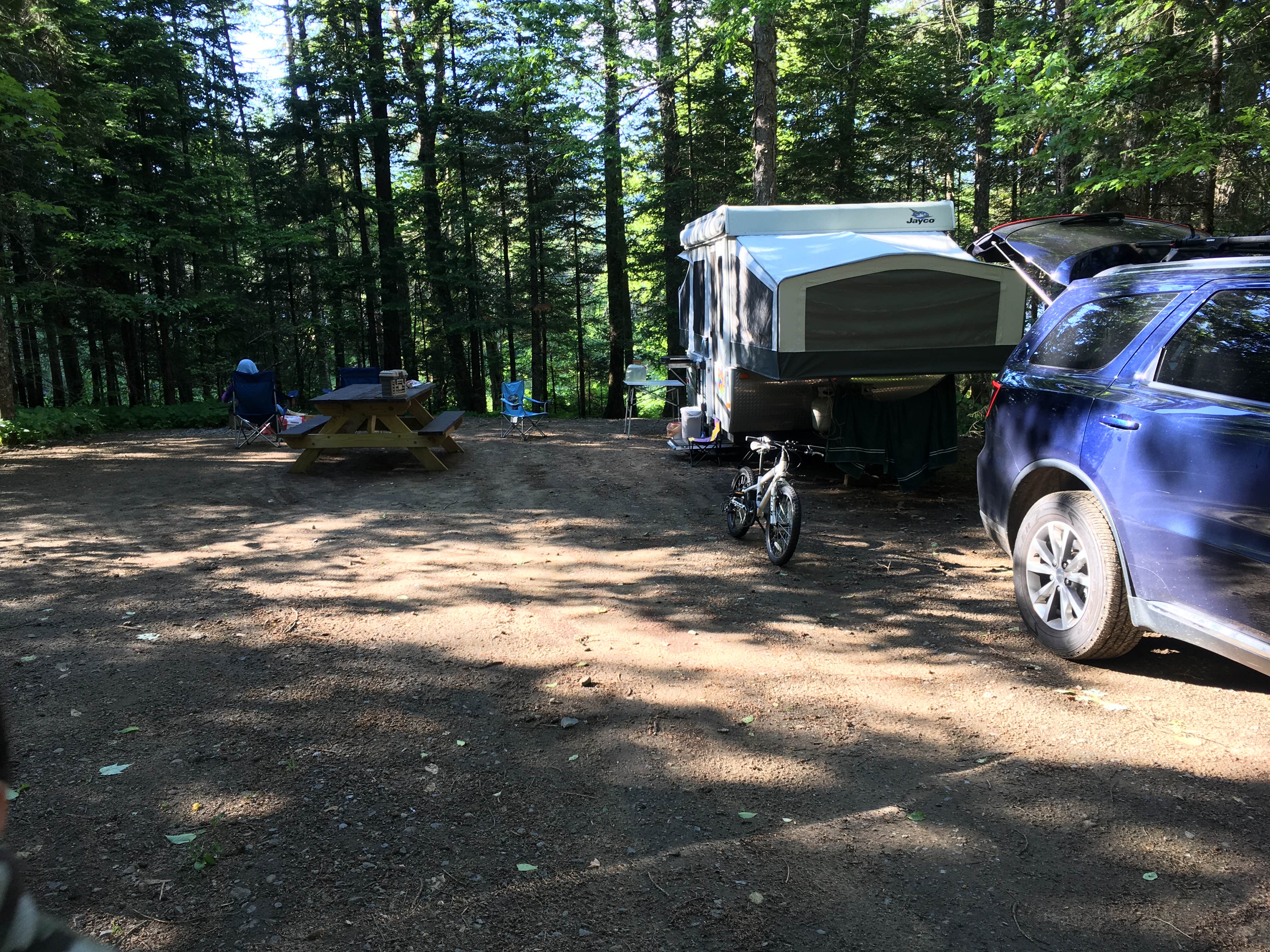 Thomas M.'s photo of rv camping at Lake Durant Campground near Blue Mountain Lake, NY
