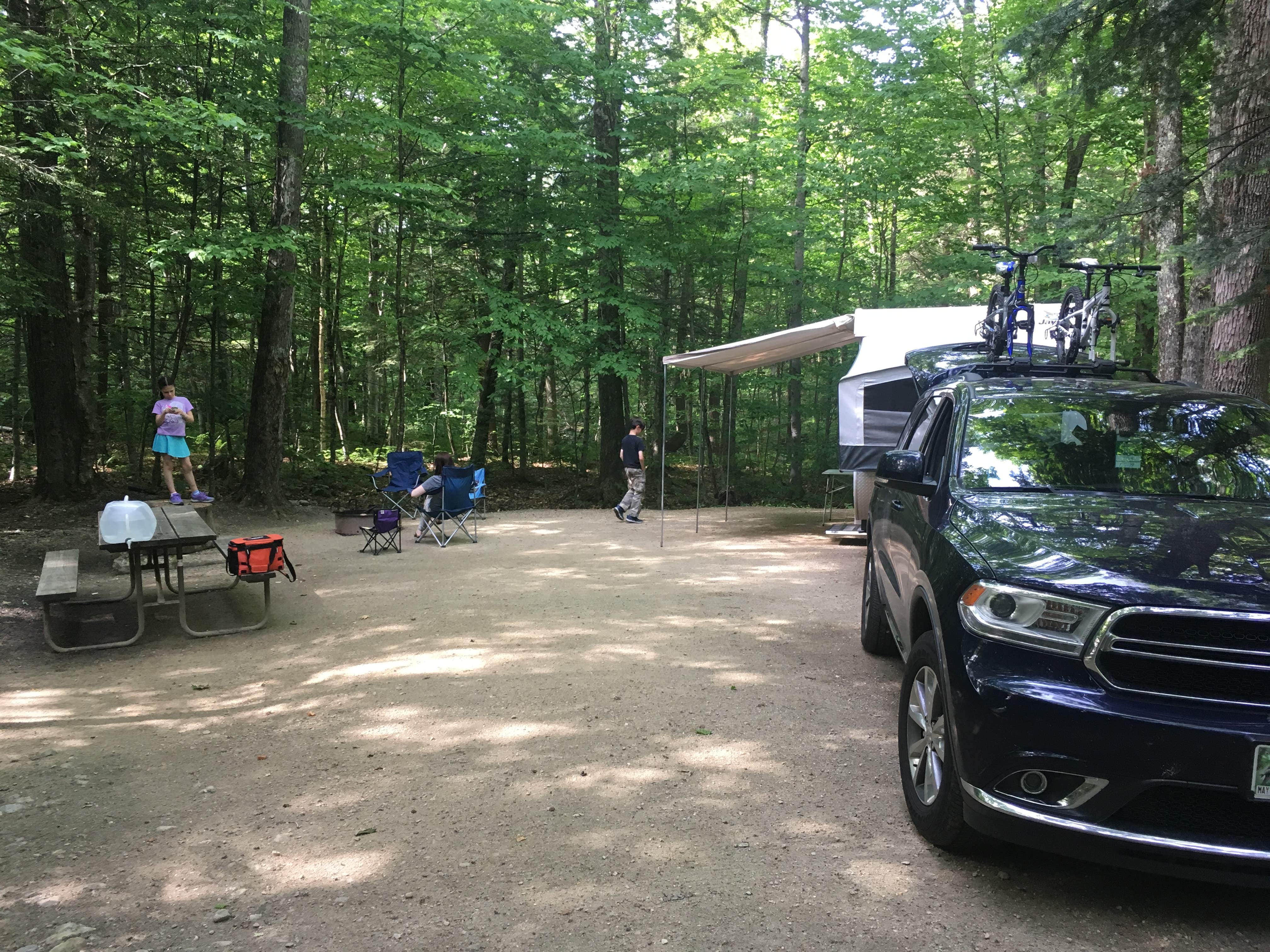 Thomas M.'s photo of rv camping at Gifford Woods State Park Campground near Lebanon, NH