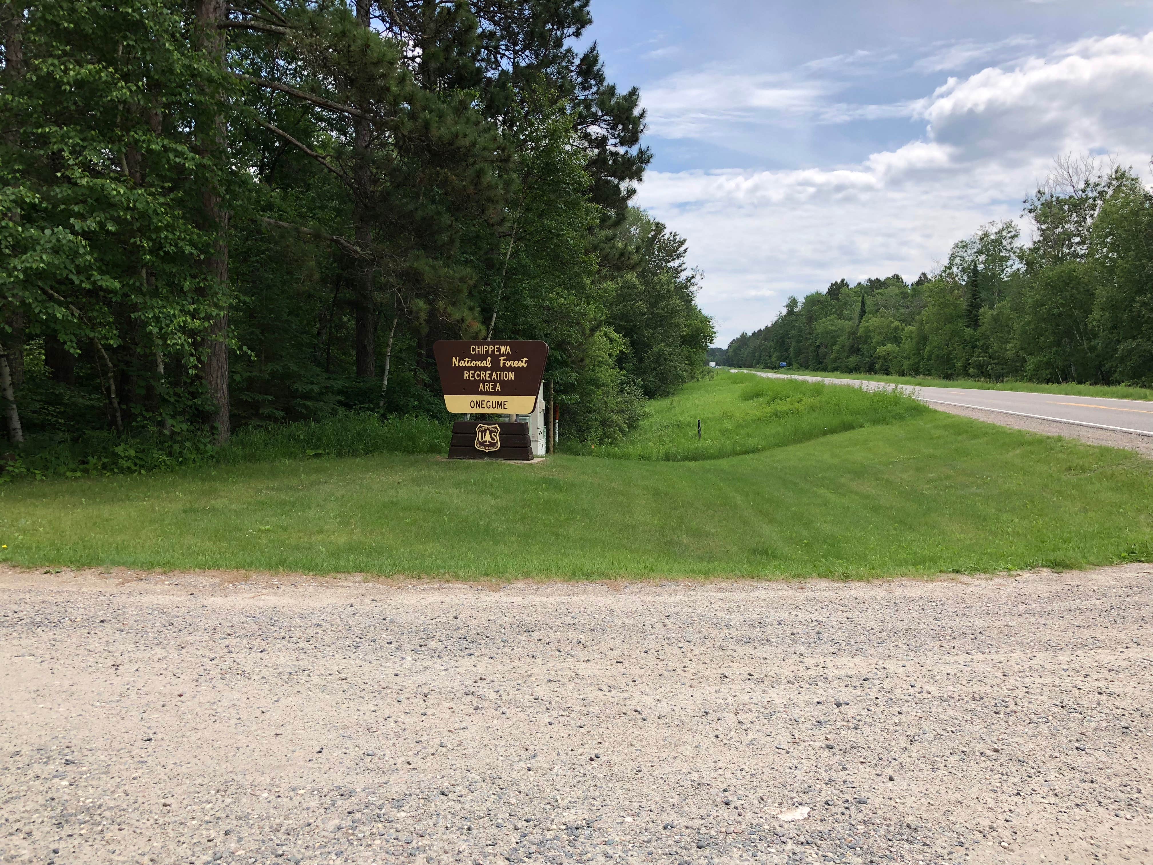 Camper-submitted photo at O-Ne-Gum-E Campground near Wirt, MN