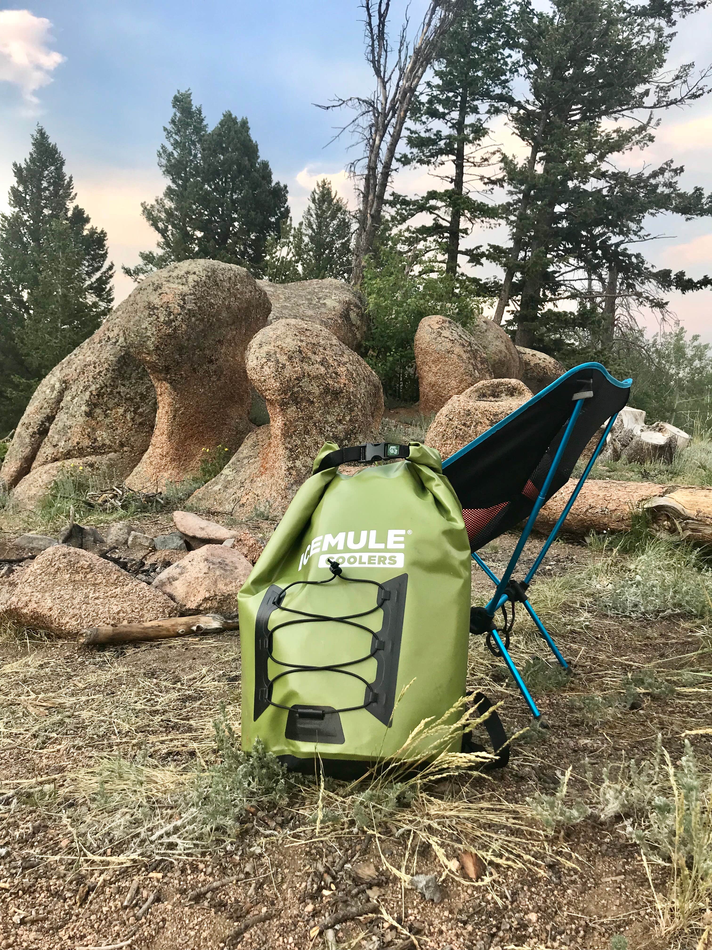 Carrie C.'s photo of a dispersed camping area at Forest Service Road 700 Designated Dispersed Camping in Wyoming