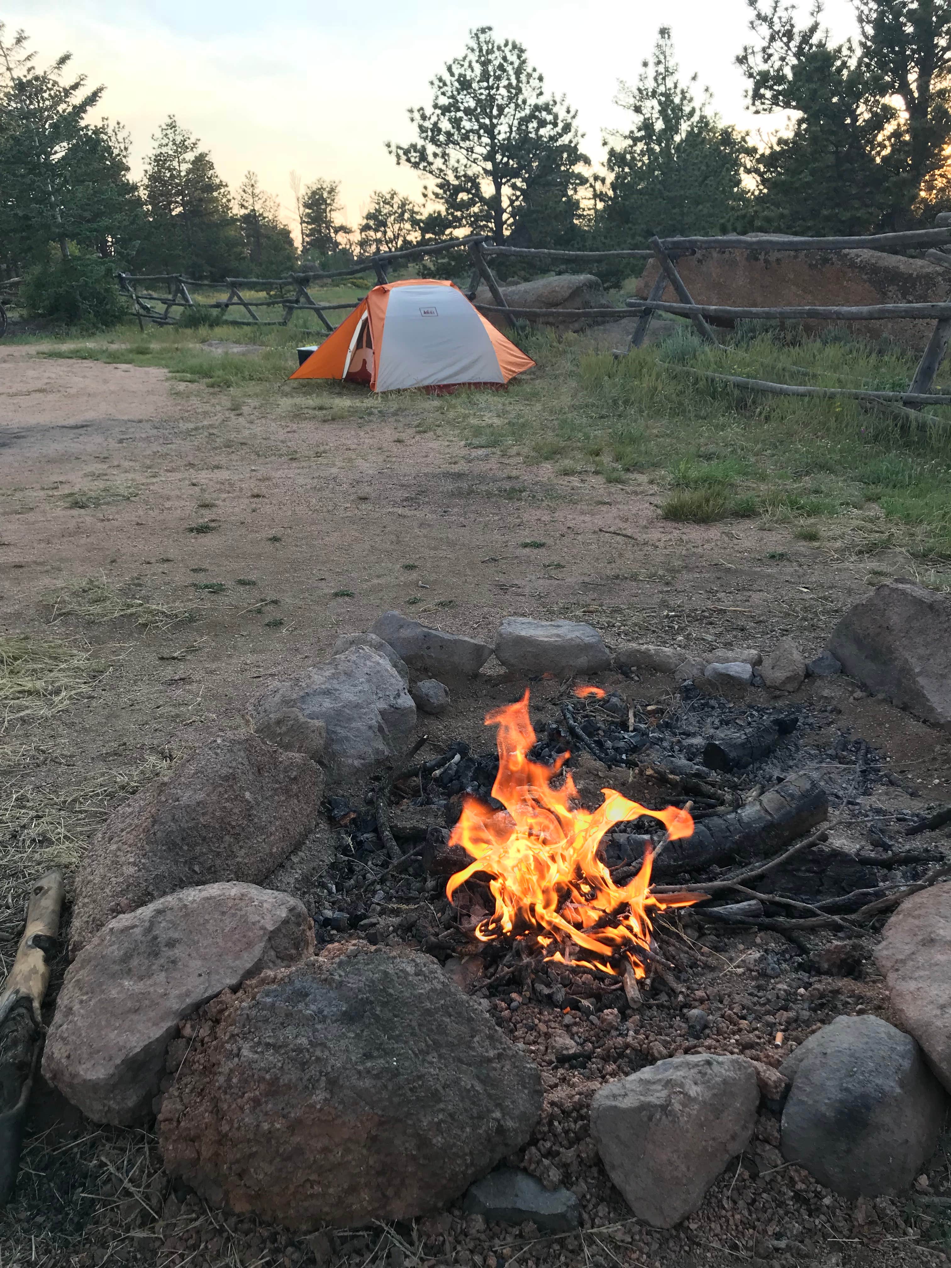 Carrie C.'s photo at Forest Service Road 700 Designated Dispersed Camping in Wyoming