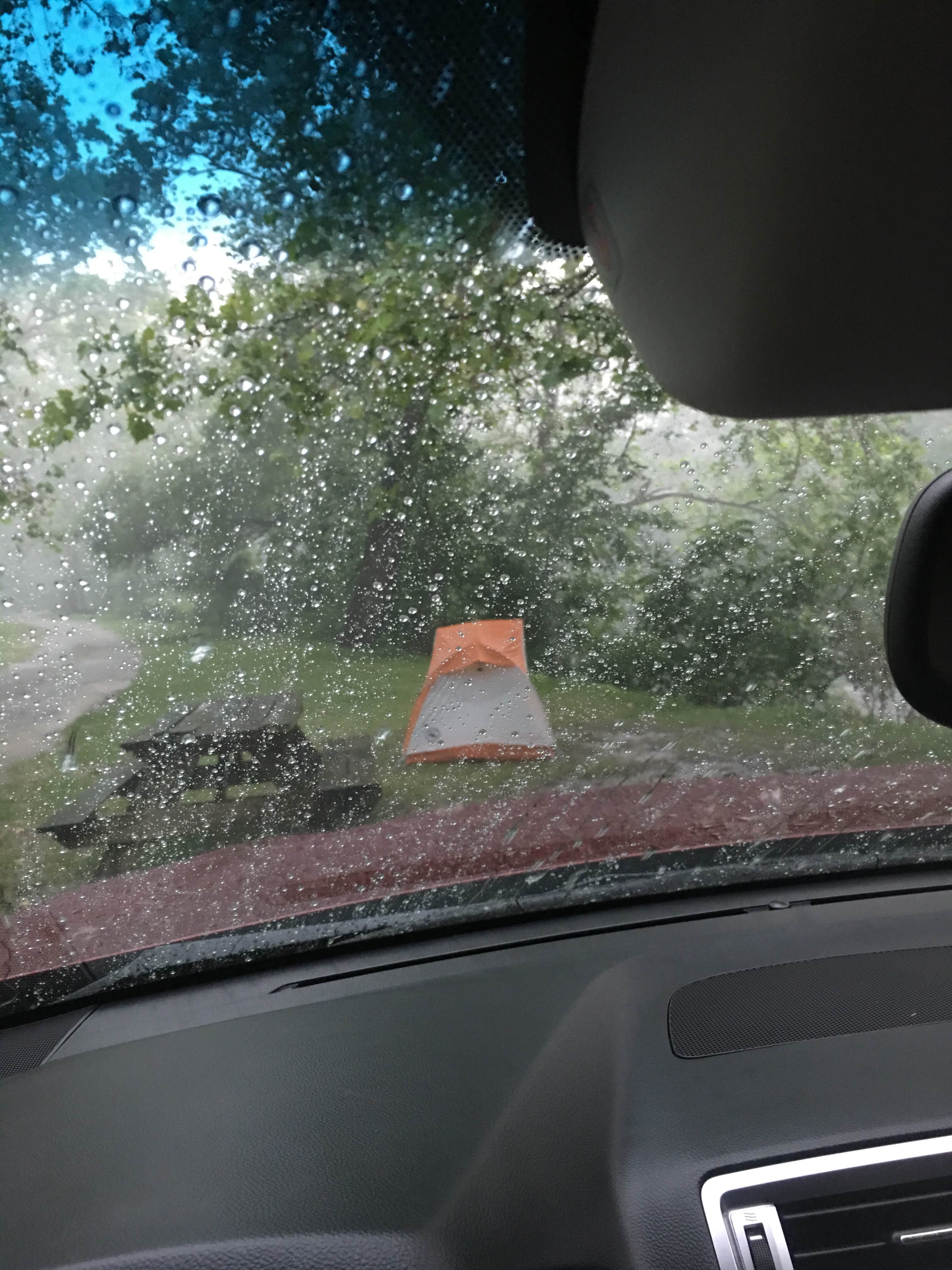 Camper-submitted photo at Yokums Vacationland and Princess Snowbirds Indian Village near Seneca Rocks, WV