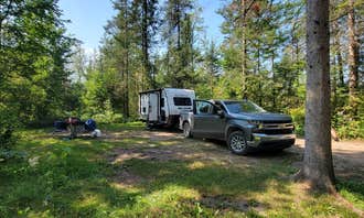 Camping near Arrowhead Lake Camp: Spruce Rustic Campground — Rifle River Recreation Area, Lupton, Michigan