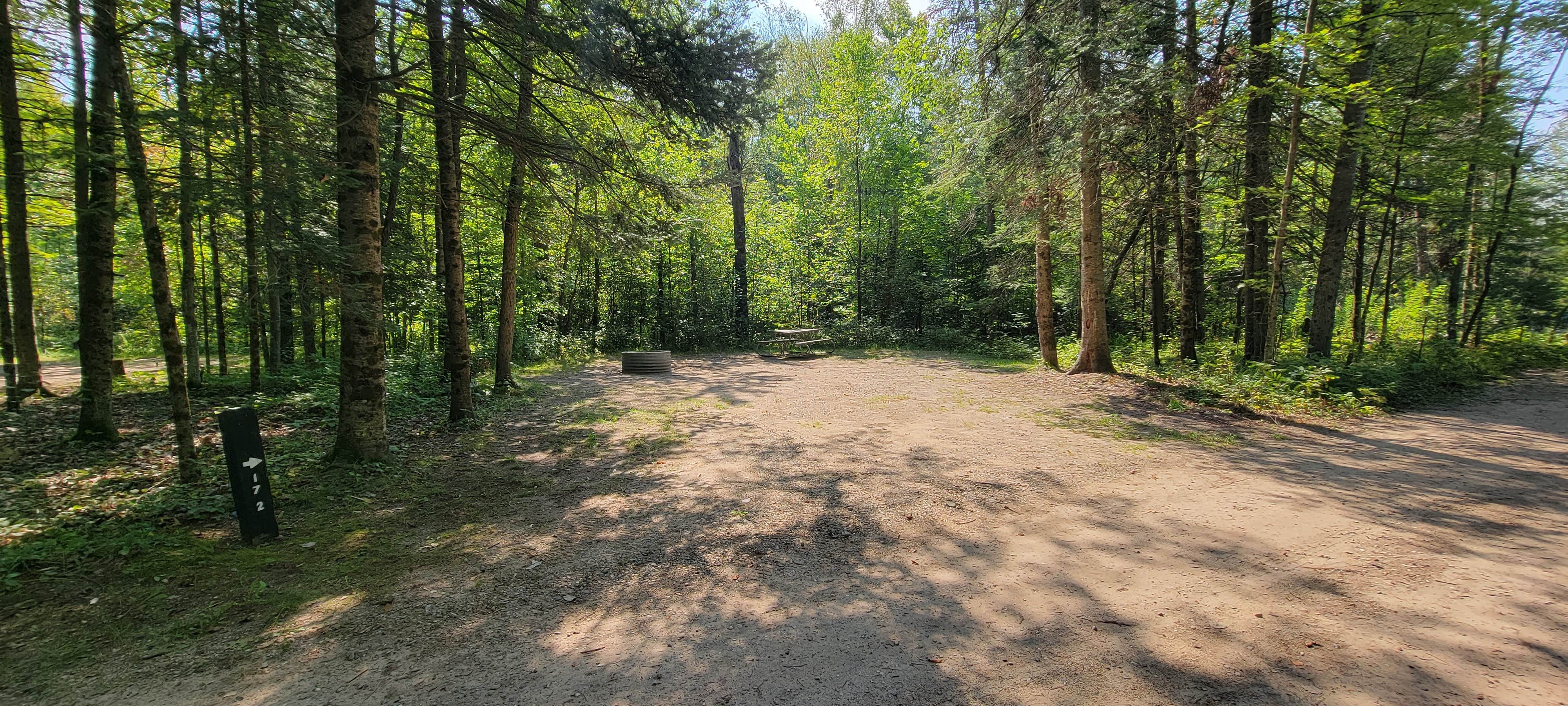 Camper-submitted photo at Spruce Rustic Campground — Rifle River Recreation Area near Alger, MI