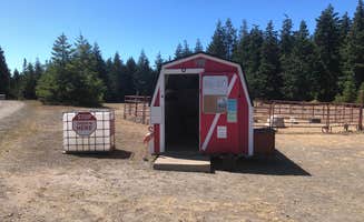 Heather's photo of a cabin at Dew Valley Ranch Nature Retreat near Ophir, OR