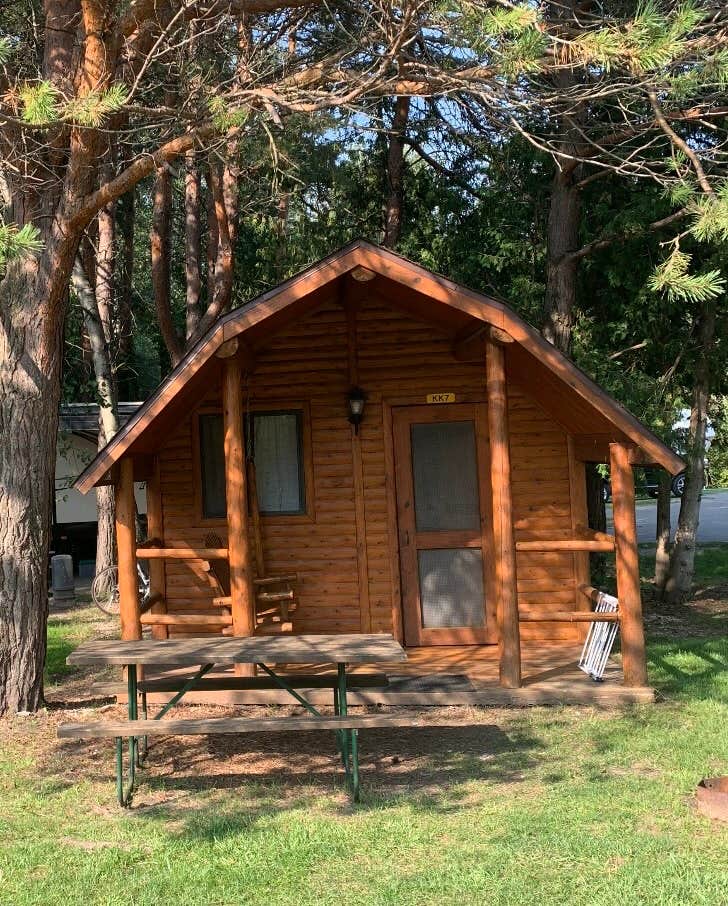 Arch M.'s photo of a cabin at Petoskey KOA near Gaylord, MI