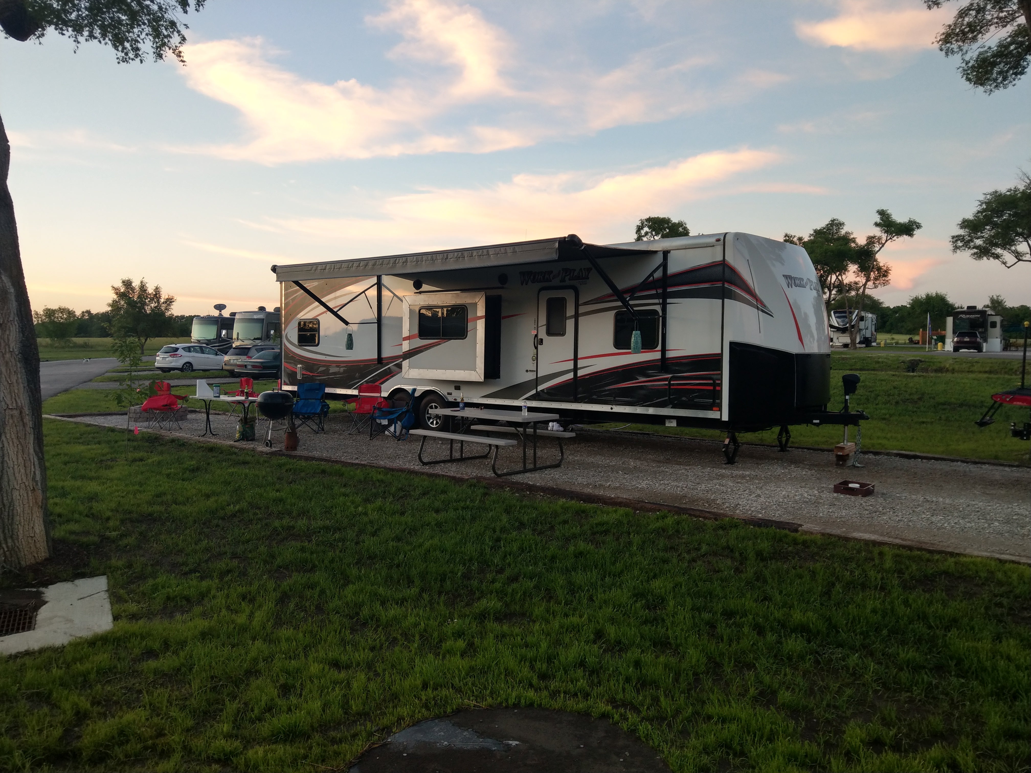 Camper submitted image from Shady Acres RV Park - 1