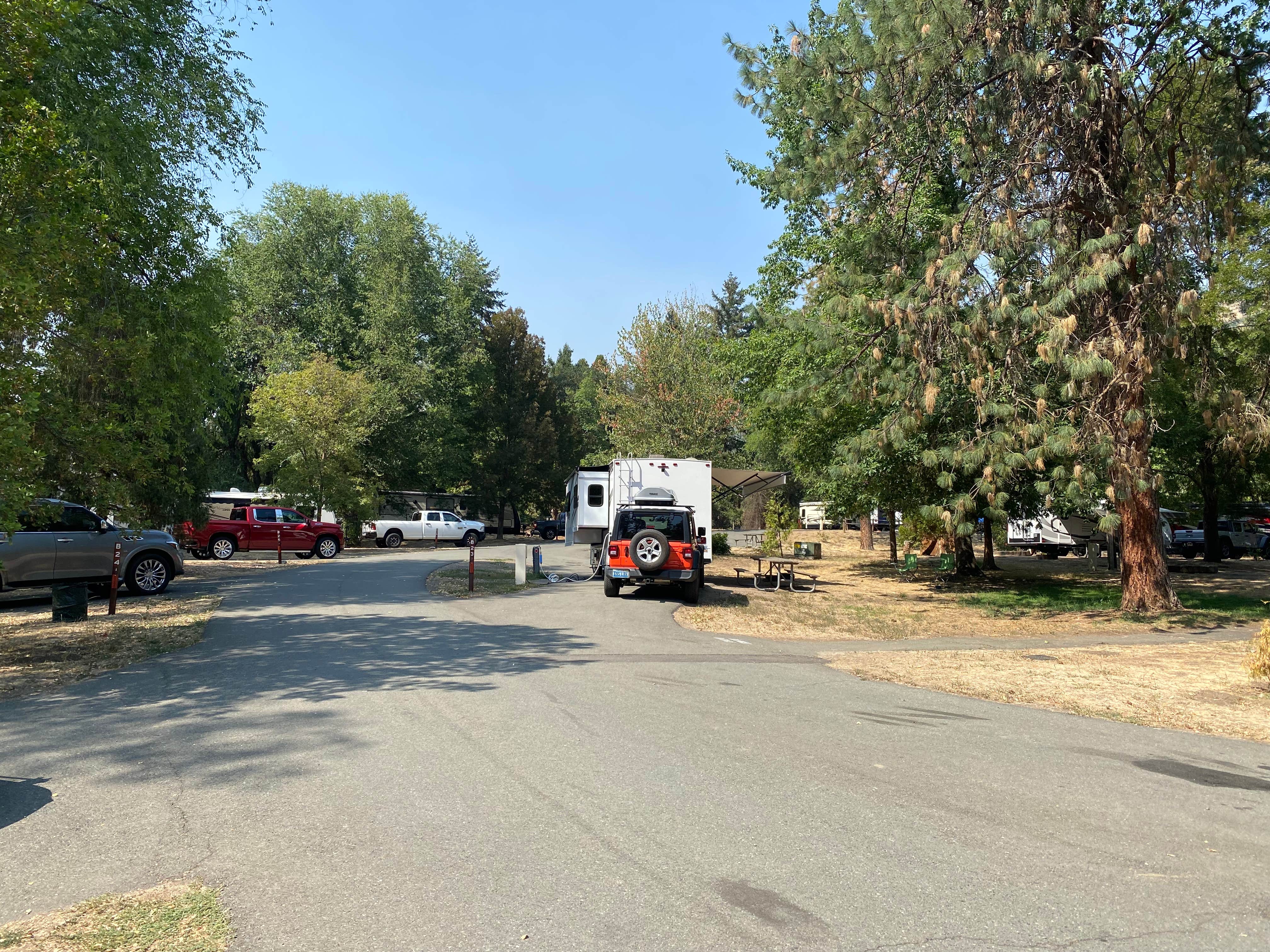 Michael C.'s photo of rv camping at Valley of the Rogue State Park Campground near Rogue River-Siskiyou National Forest