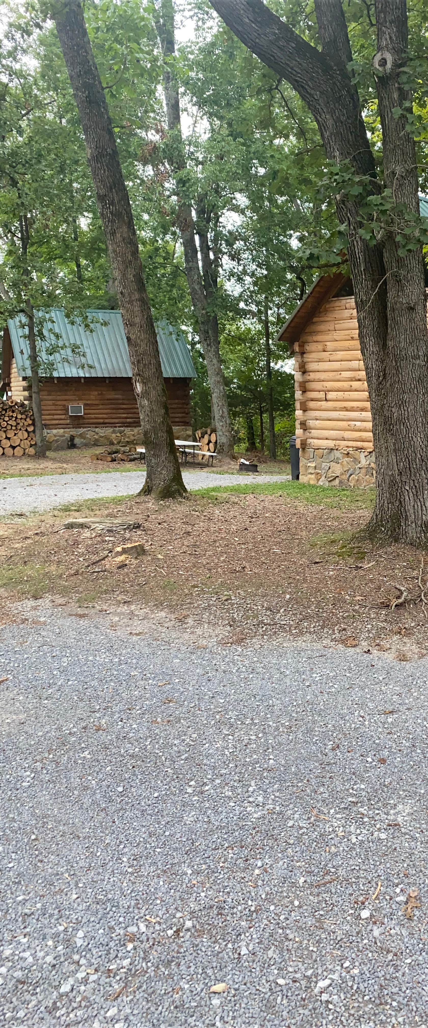 Camper submitted image from Kozy Haven Log Cabins - 4