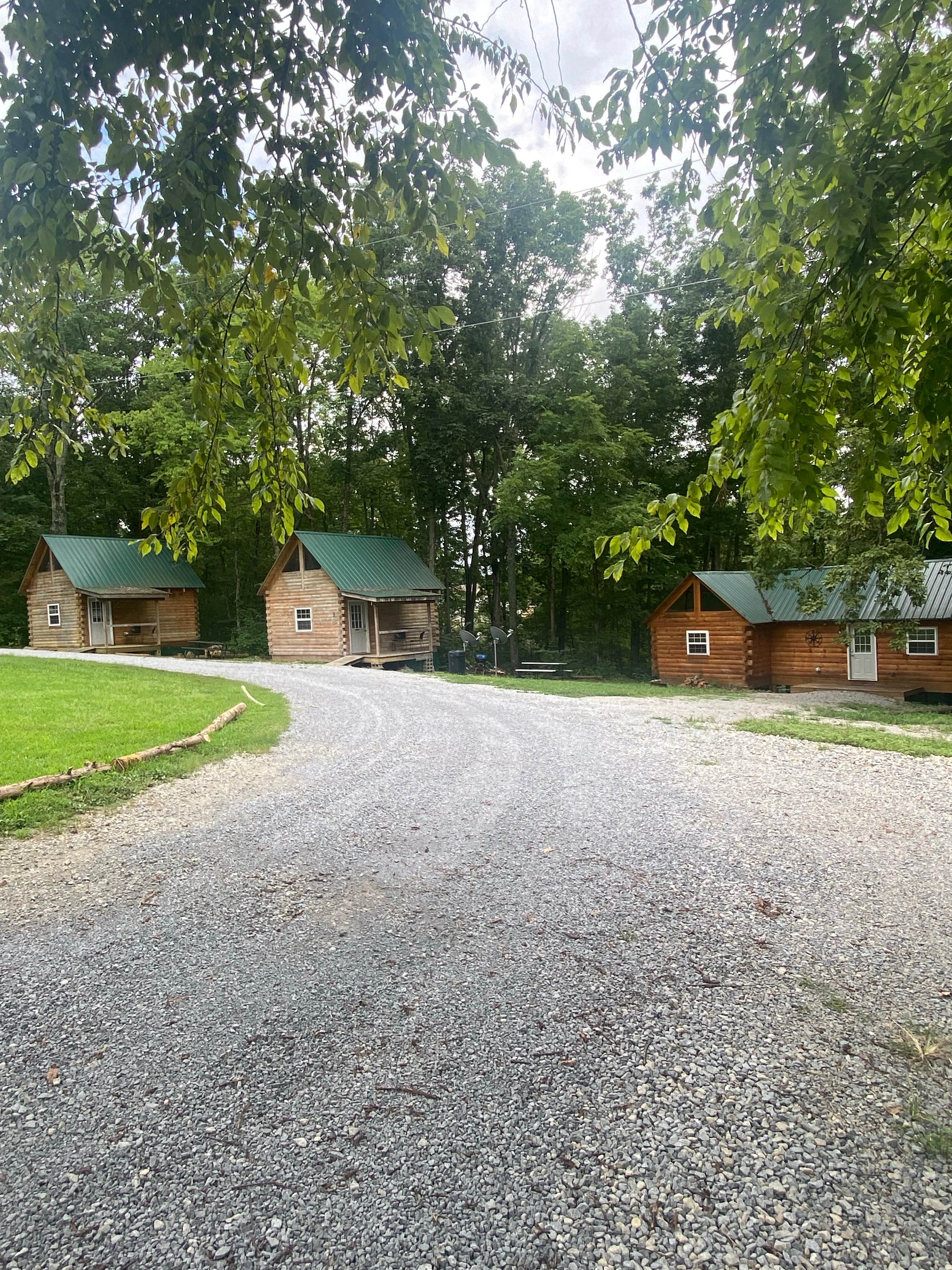 Camper submitted image from Kozy Haven Log Cabins - 2