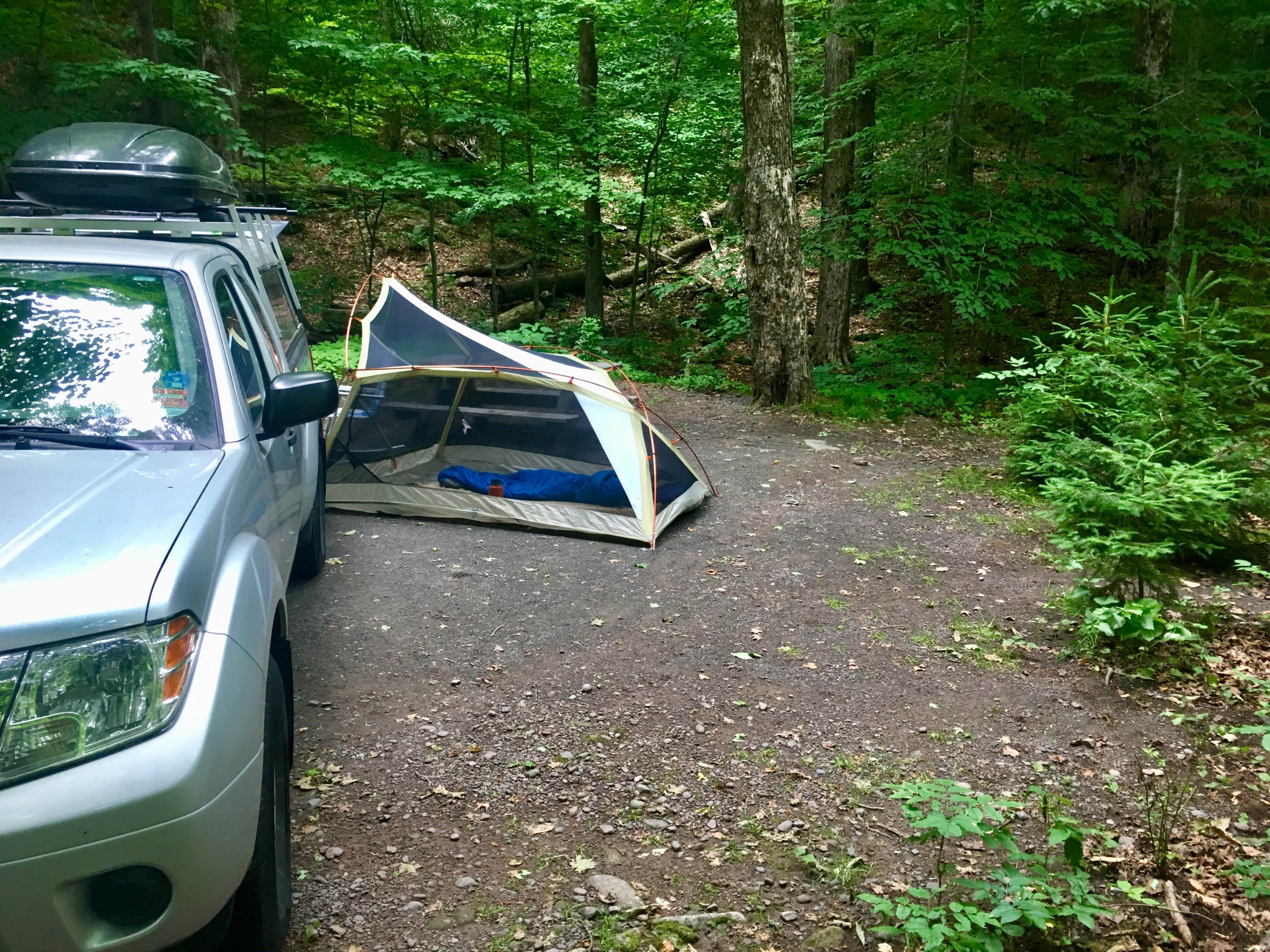 Gavin T.'s photo at Devil's Tombstone Campground near Ashland, NY