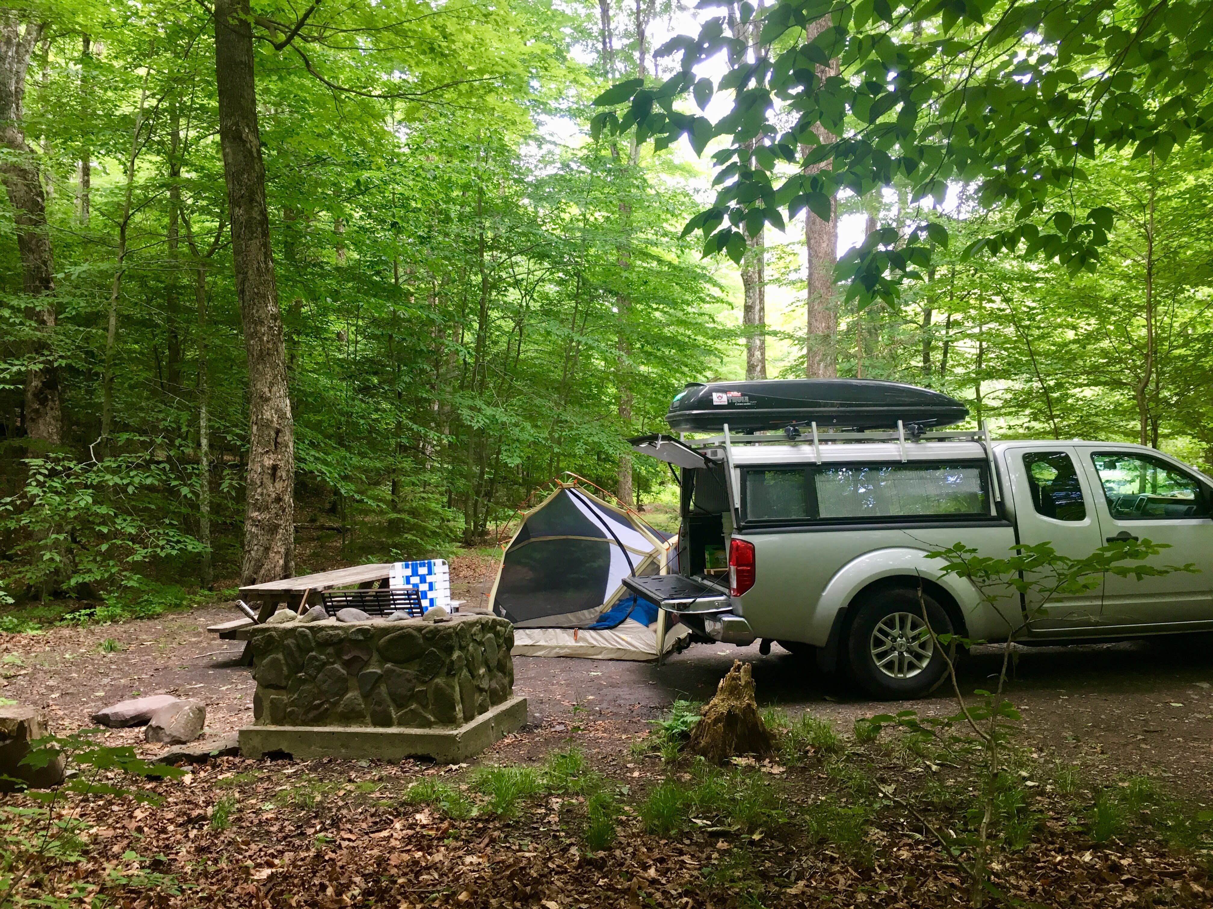 Gavin T.'s photo of rv camping at Devil's Tombstone Campground near Hunter, NY