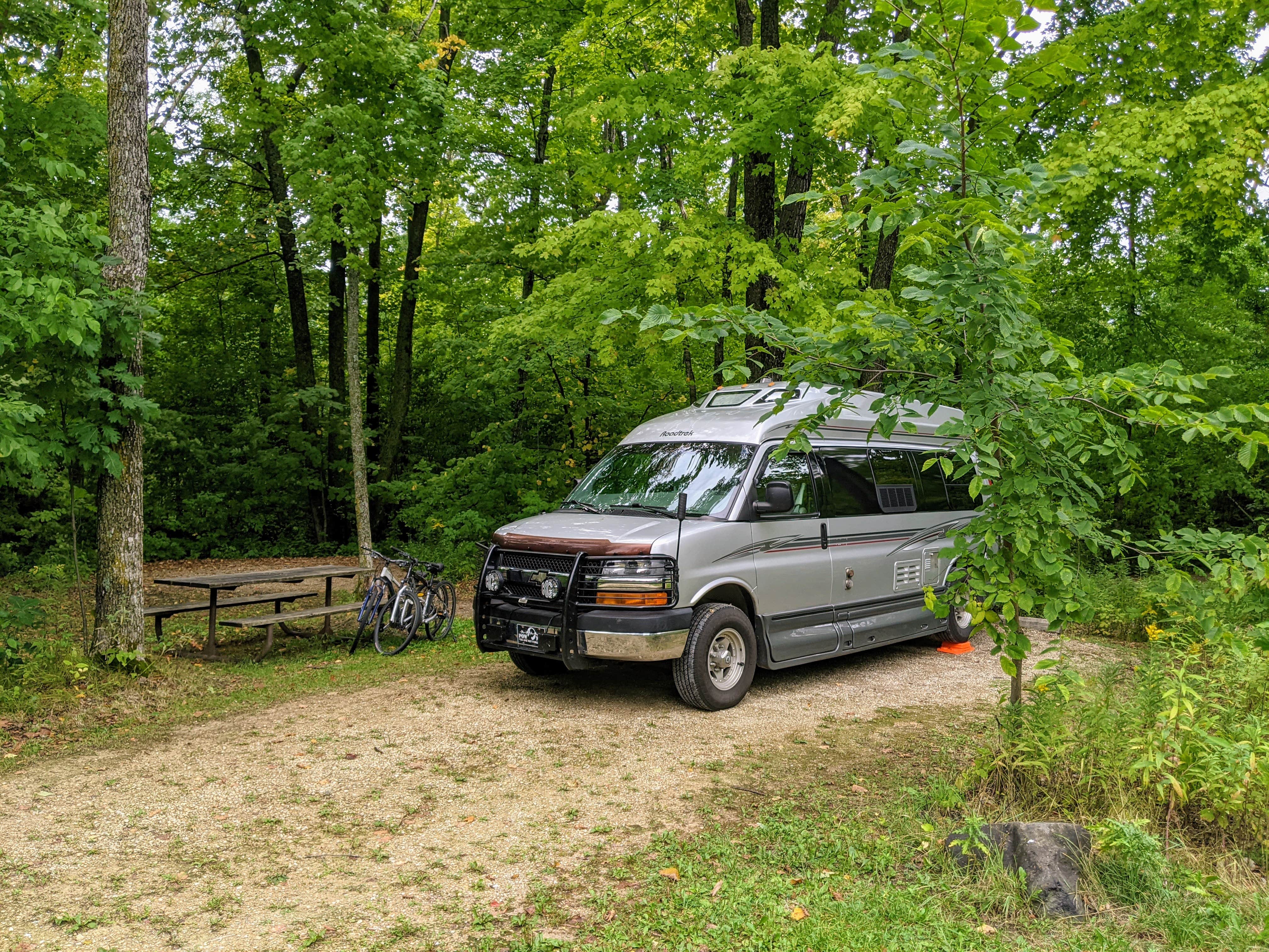 Ari A.'s photo of rv camping at Nerstrand Big Woods State Park Campground near Cannon Falls, MN