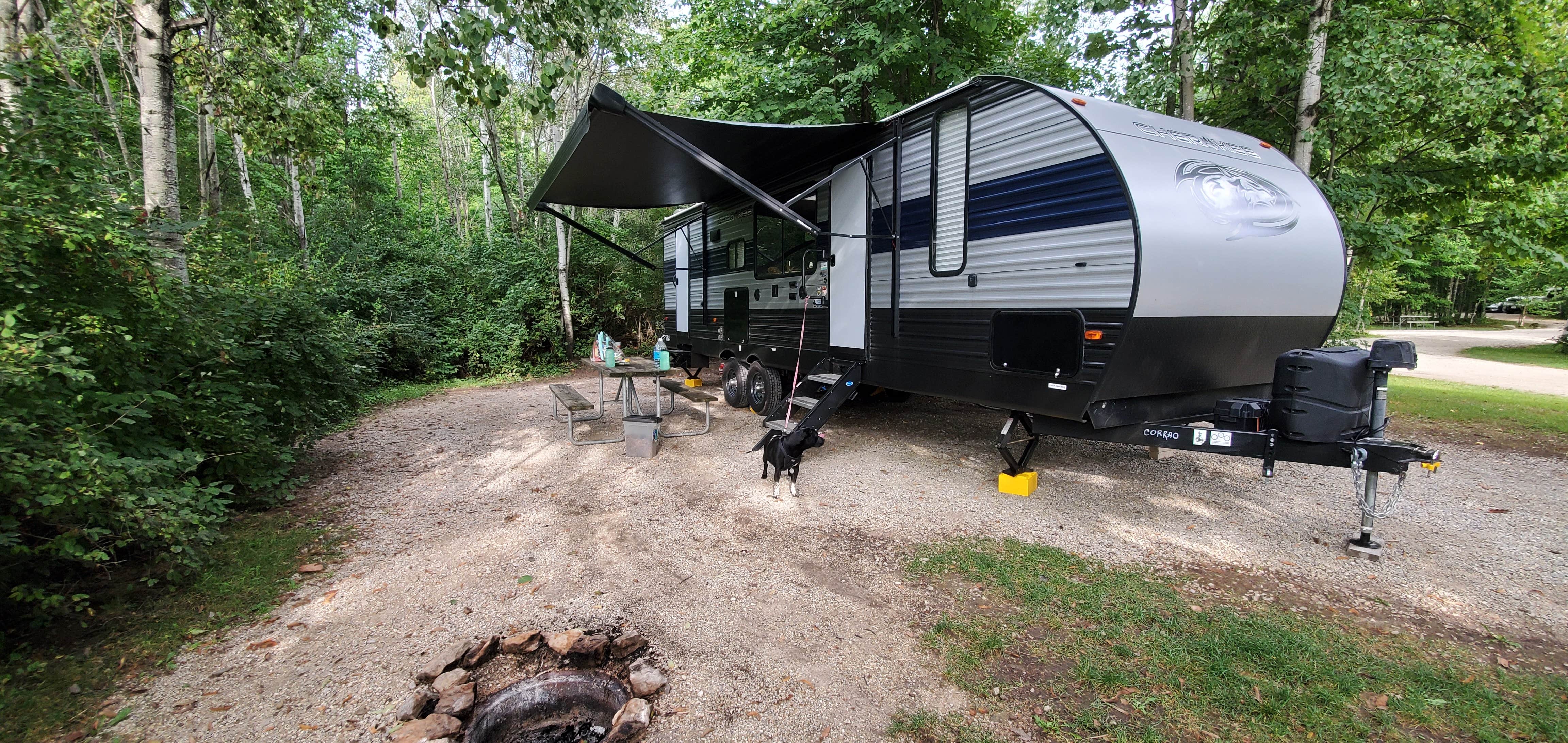 Amber C.'s photo at Rustic Timbers Door County Camping near Sister Bay, WI