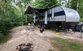 Amber C.'s photo at Rustic Timbers Door County Camping near Oconto, WI