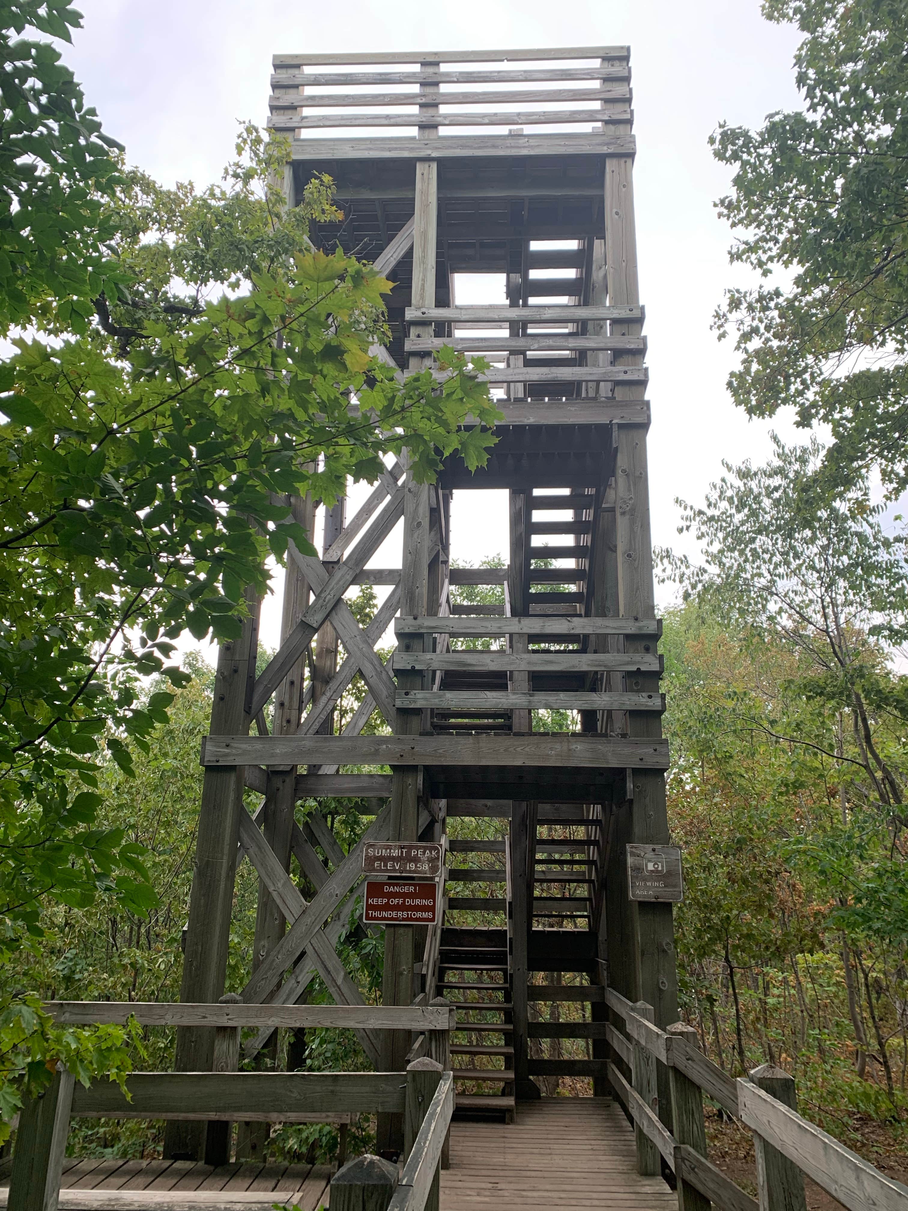 Melissa M.'s photo of a cabin at Union Bay Campground — Porcupine Mountains Wilderness State Park near Mercer, WI