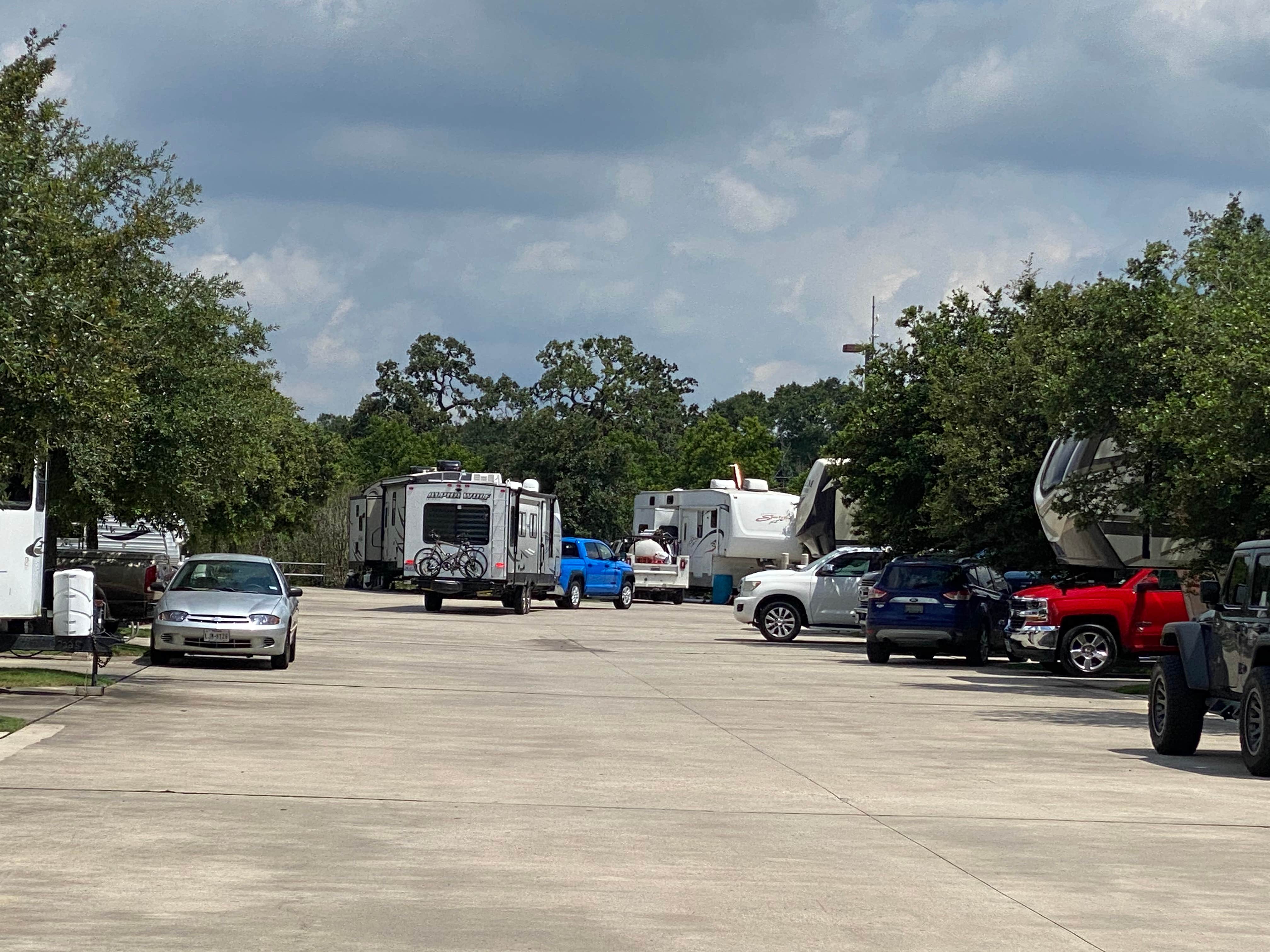 Milagros B.'s photo of rv camping at Northlake RV Resort near Hufsmith, TX