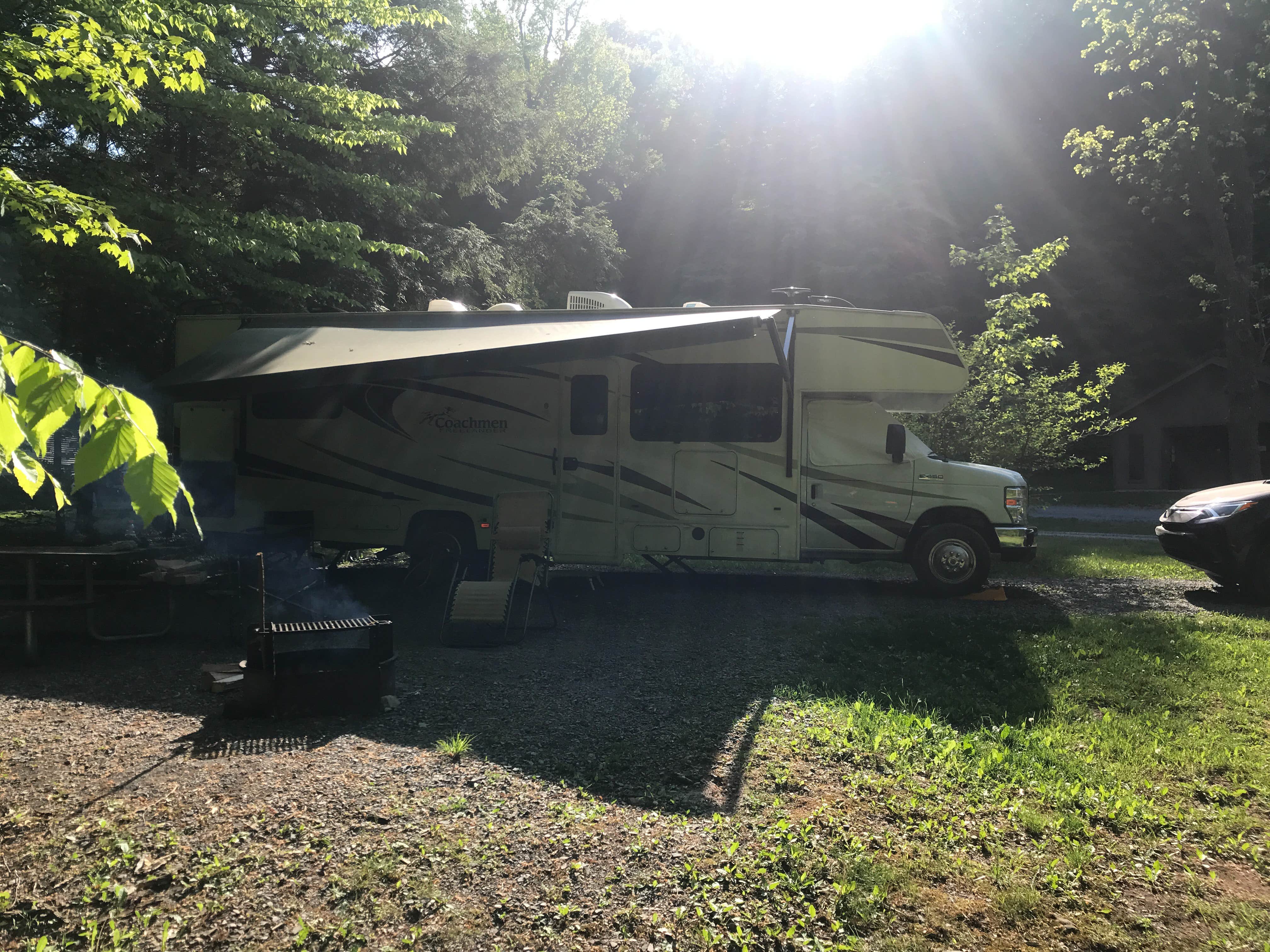 Camper-submitted photo at Fowlers Hollow State Park Campground near Orbisonia, PA