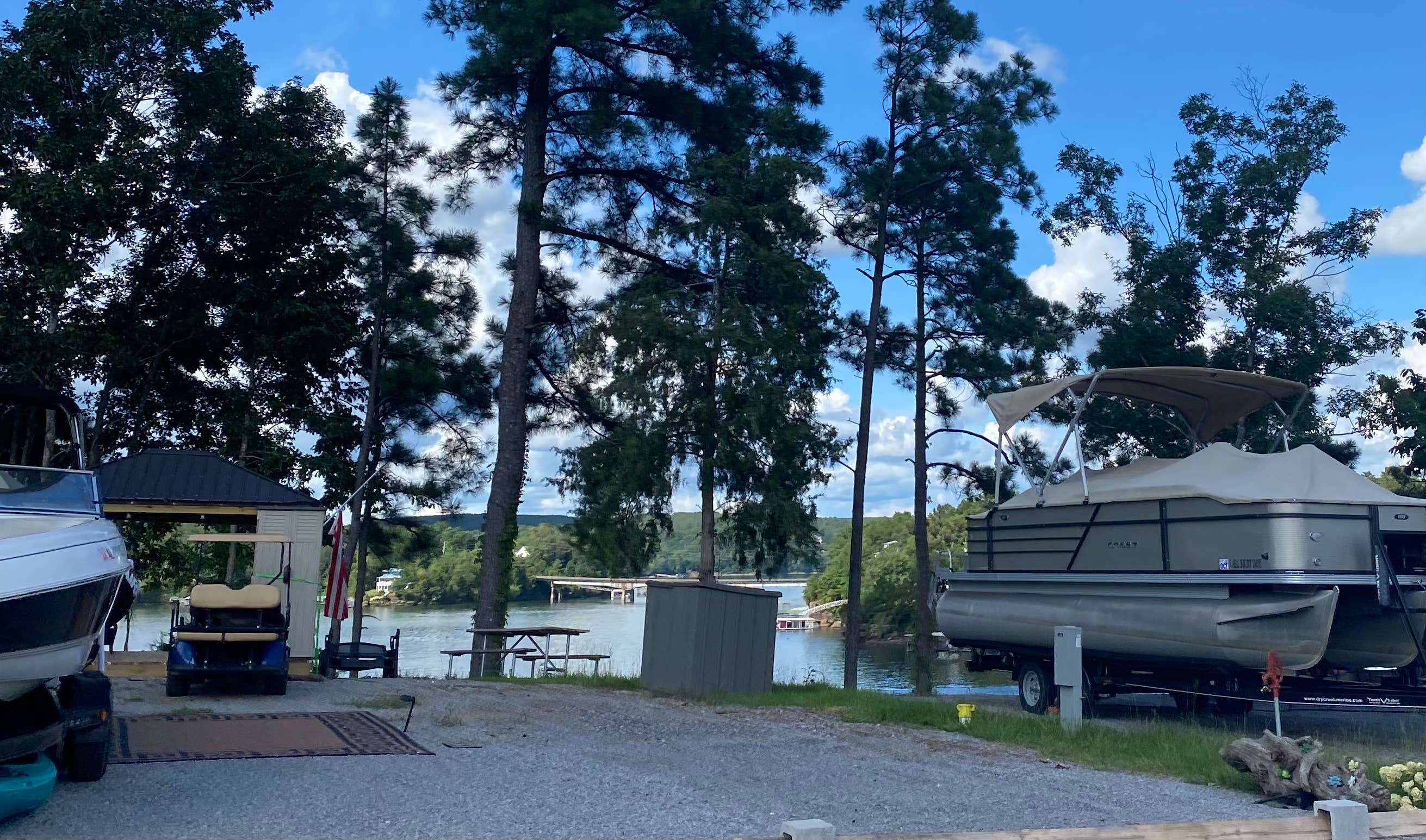 Milagros B.'s photo of rv camping at Thousand Trails Hidden Cove near Arley, AL