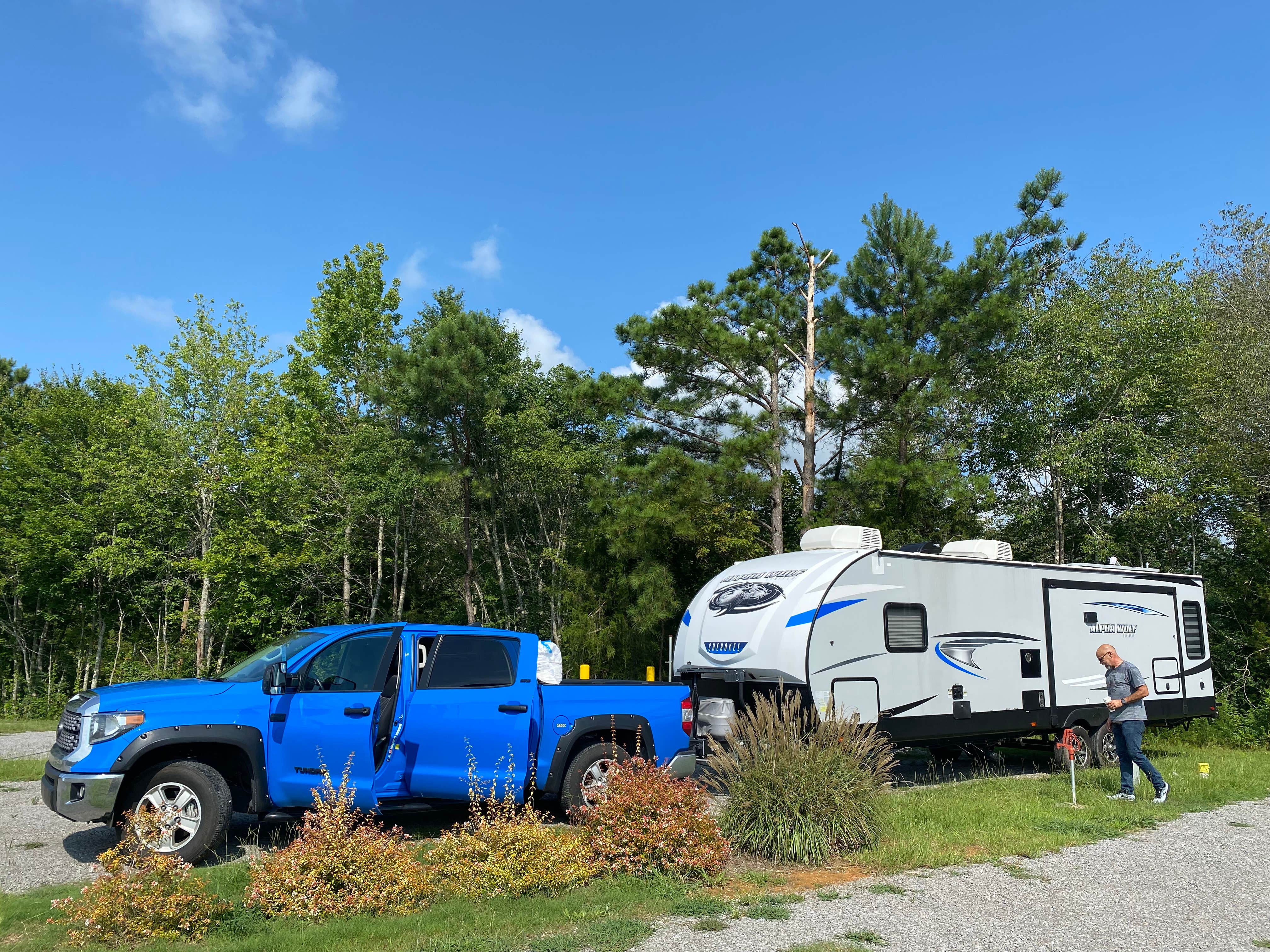 Milagros B.'s photo of rv camping at Thousand Trails Hidden Cove near Bremen, AL